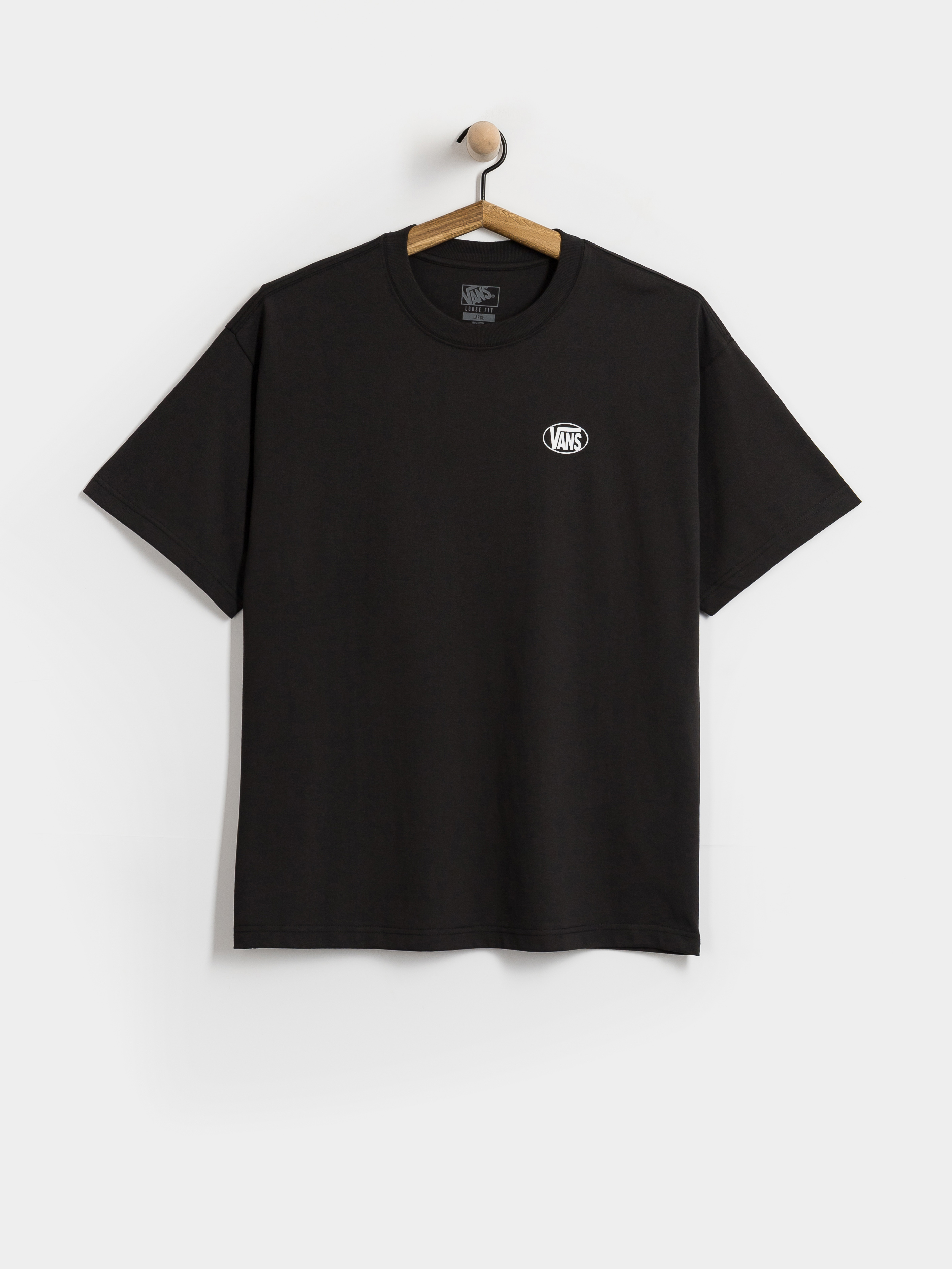 Tricou Vans Oval Logo Loose (black)