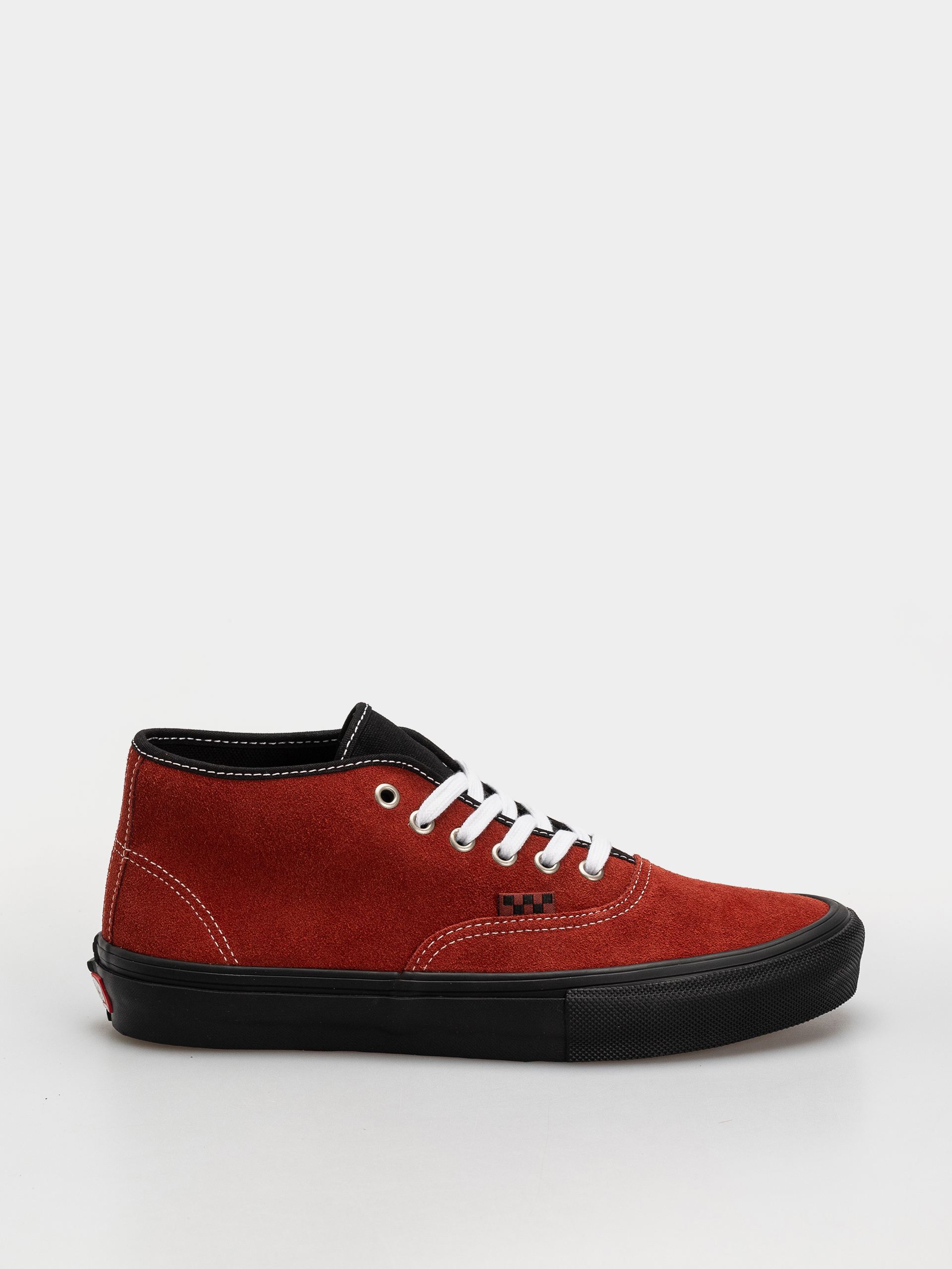 Pantofi Vans Skate Authentic Mid (poppy ember red)