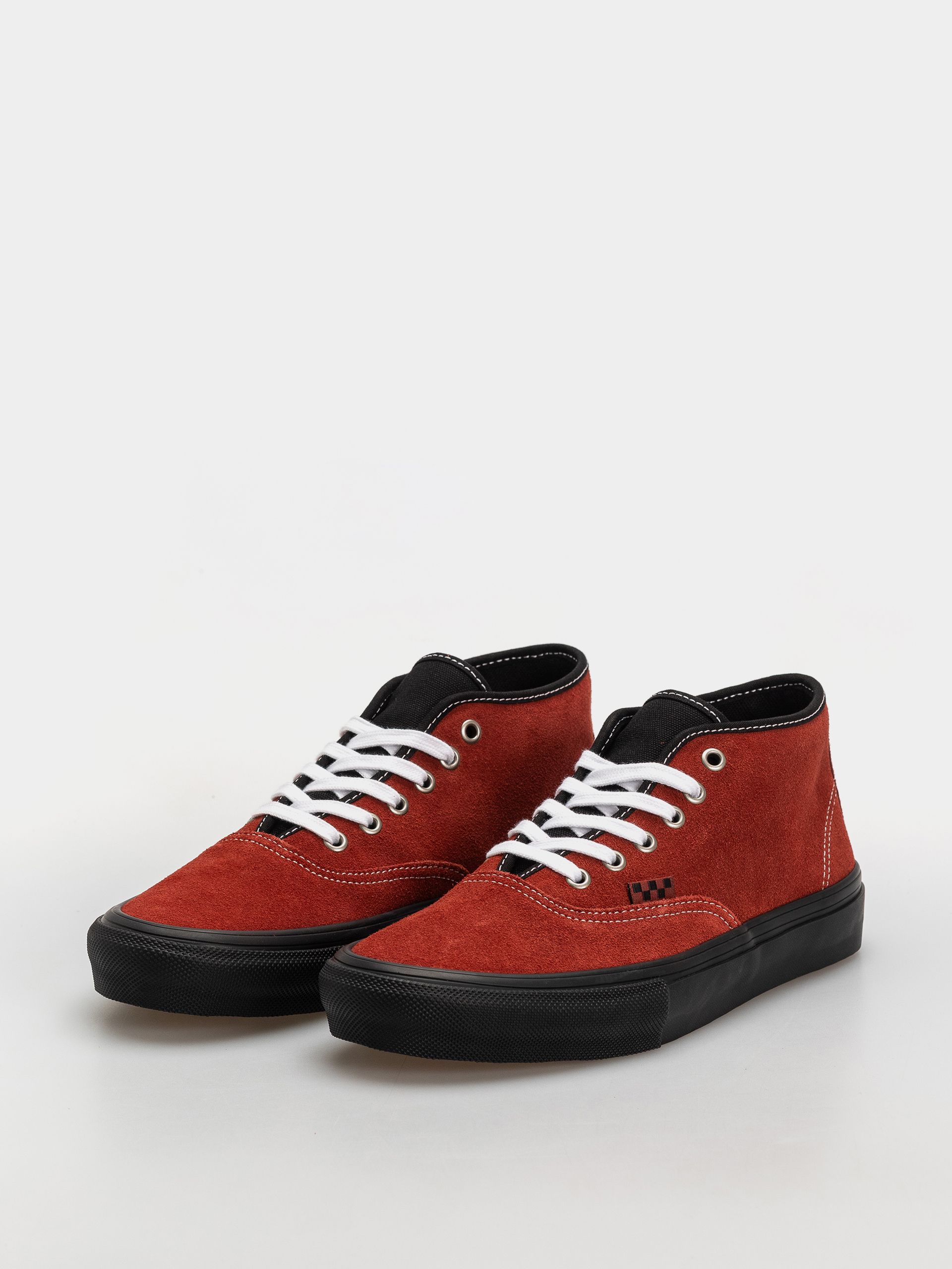 Pantofi Vans Skate Authentic Mid (poppy ember red)
