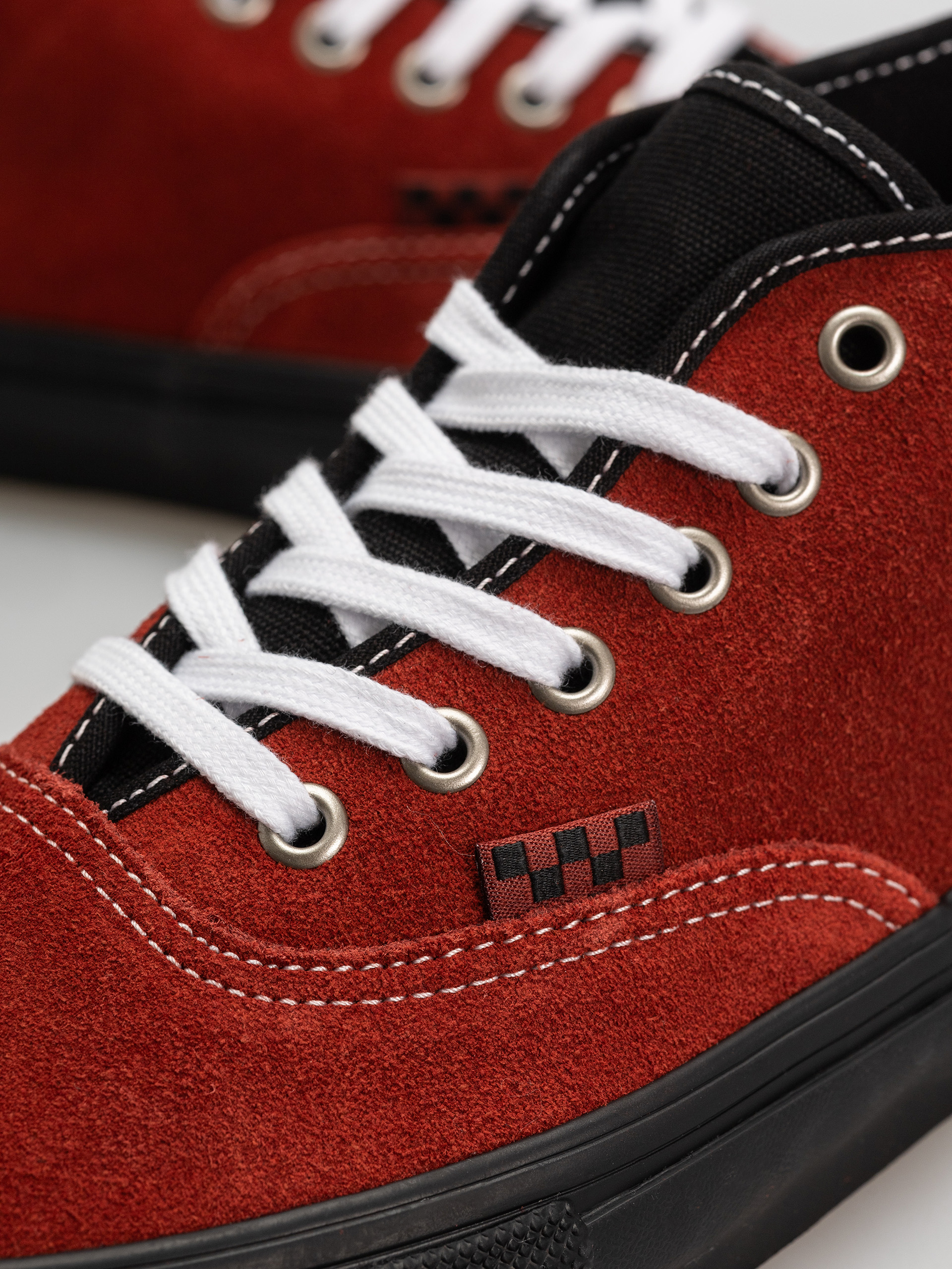 Pantofi Vans Skate Authentic Mid (poppy ember red)