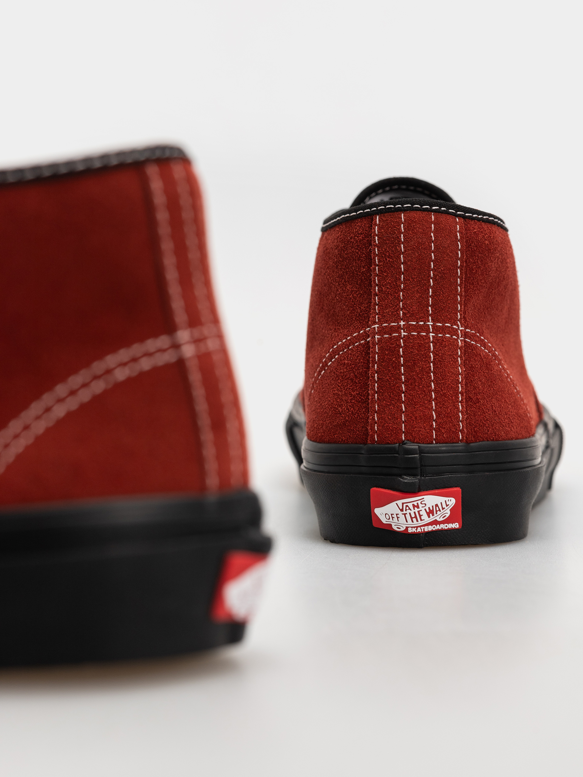 Pantofi Vans Skate Authentic Mid (poppy ember red)