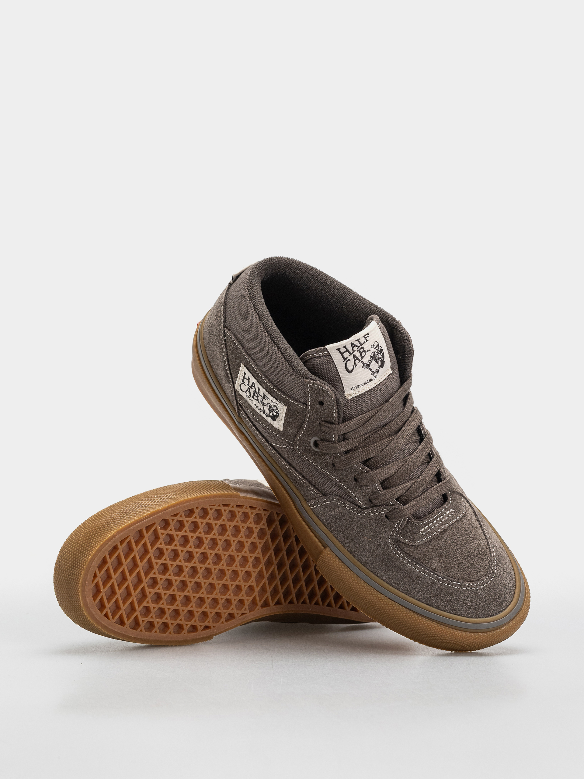 Pantofi Vans Skate Half Cab (walnut/gum)