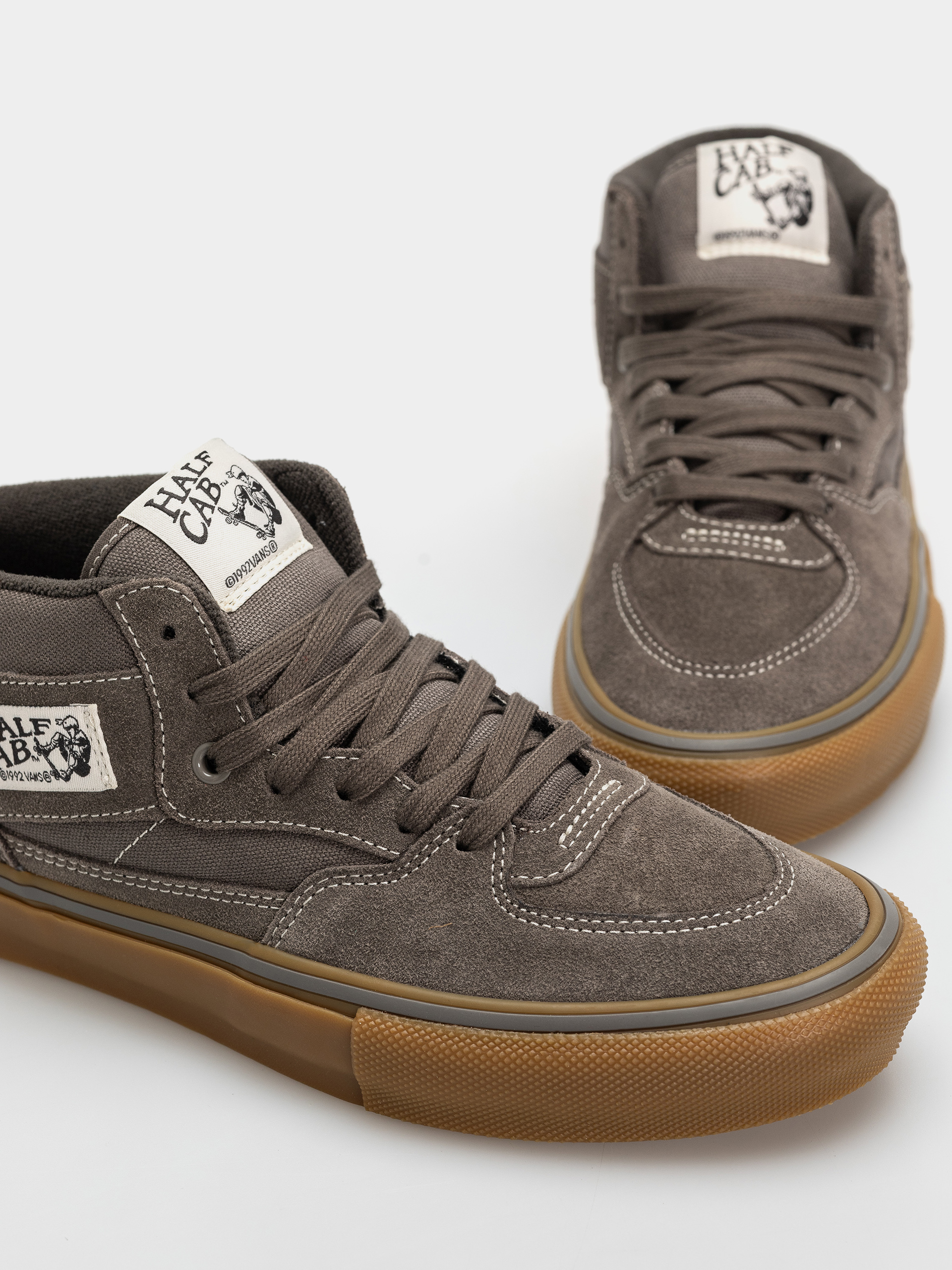 Pantofi Vans Skate Half Cab (walnut/gum)