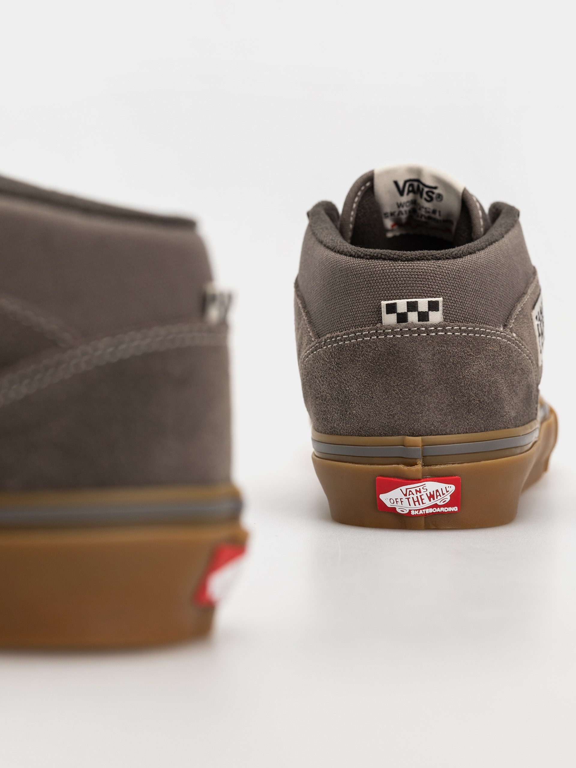 Pantofi Vans Skate Half Cab (walnut/gum)