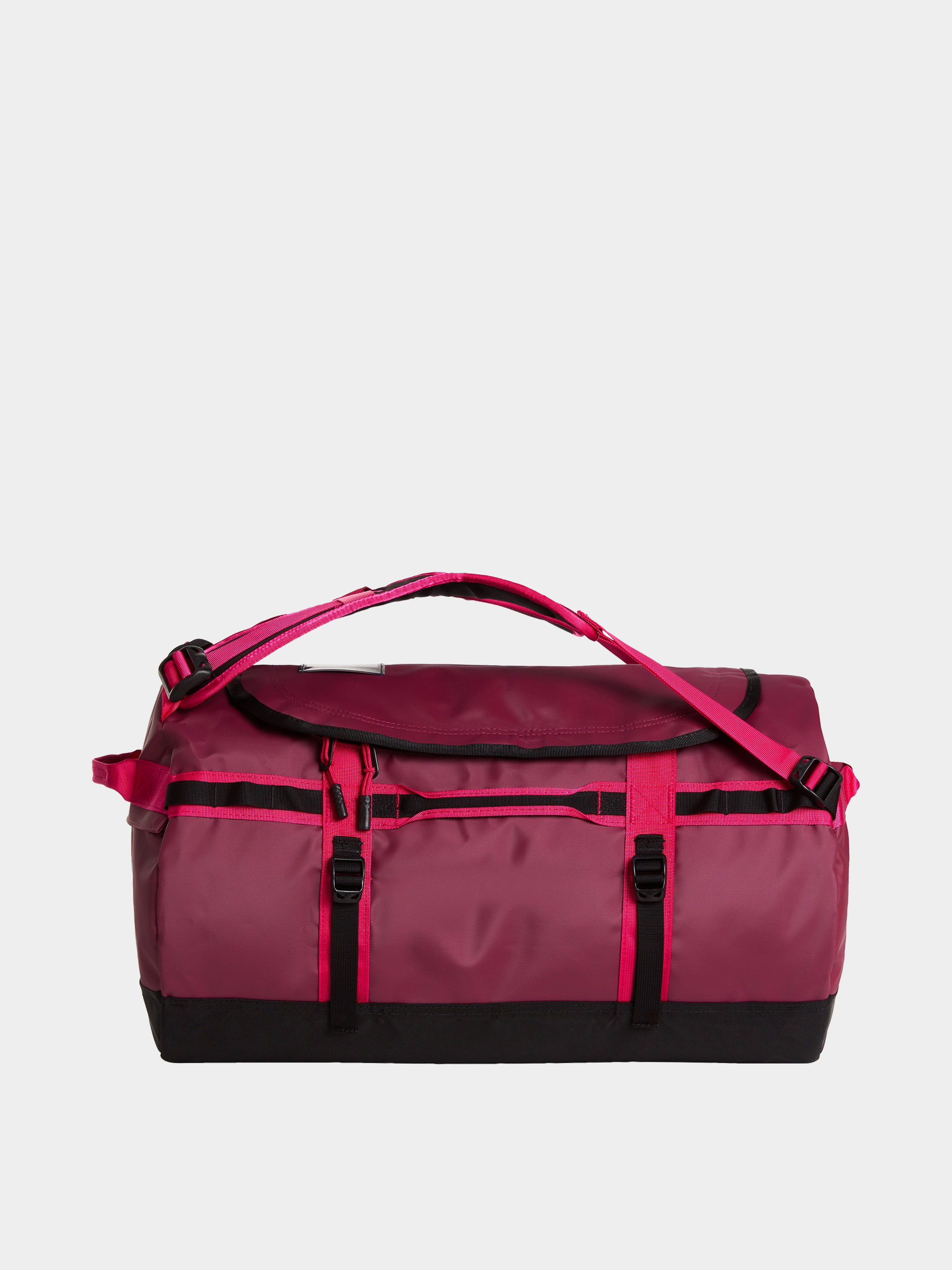Geantă The North Face Base Camp Duffel S (burgundy crush/tnf black)