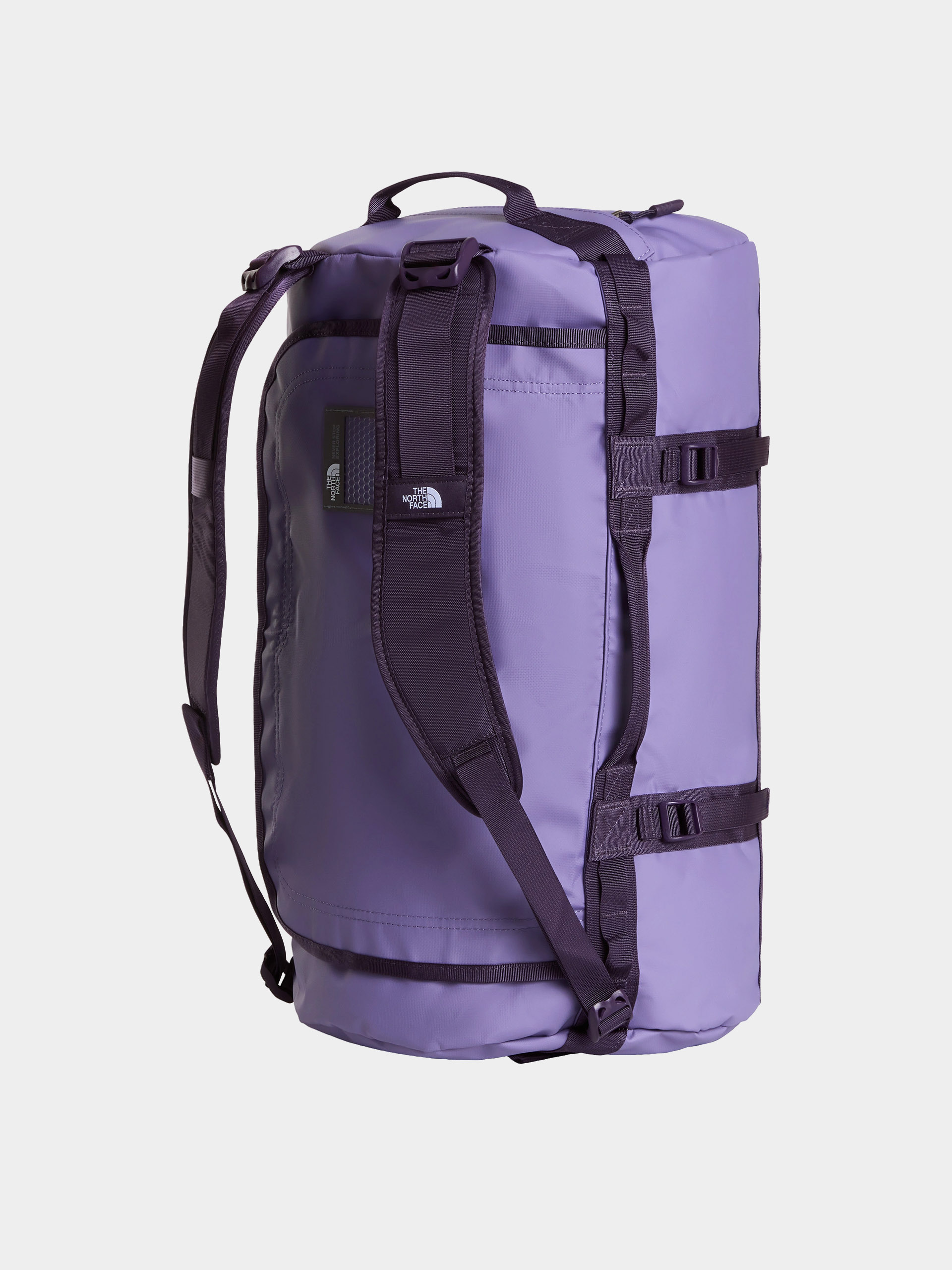 Geantă The North Face Base Camp Duffel S (grounded plum/endless d)