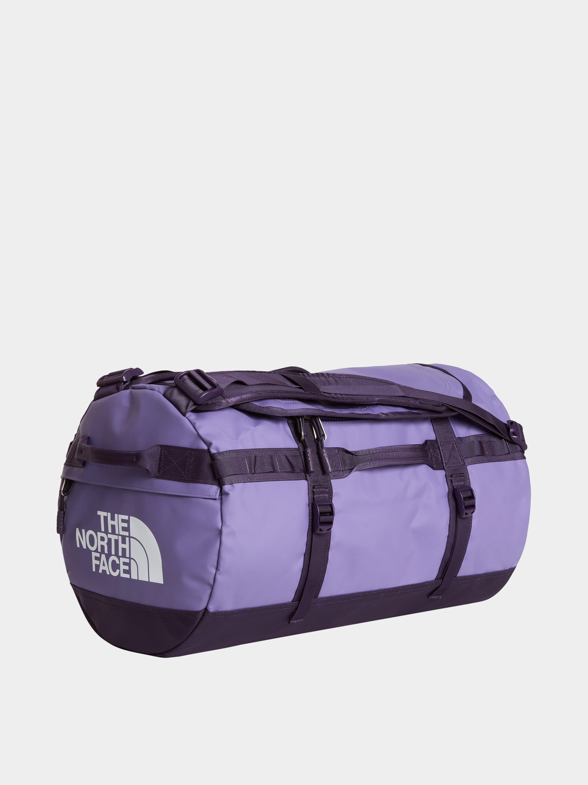 Geantă The North Face Base Camp Duffel S (grounded plum/endless d)