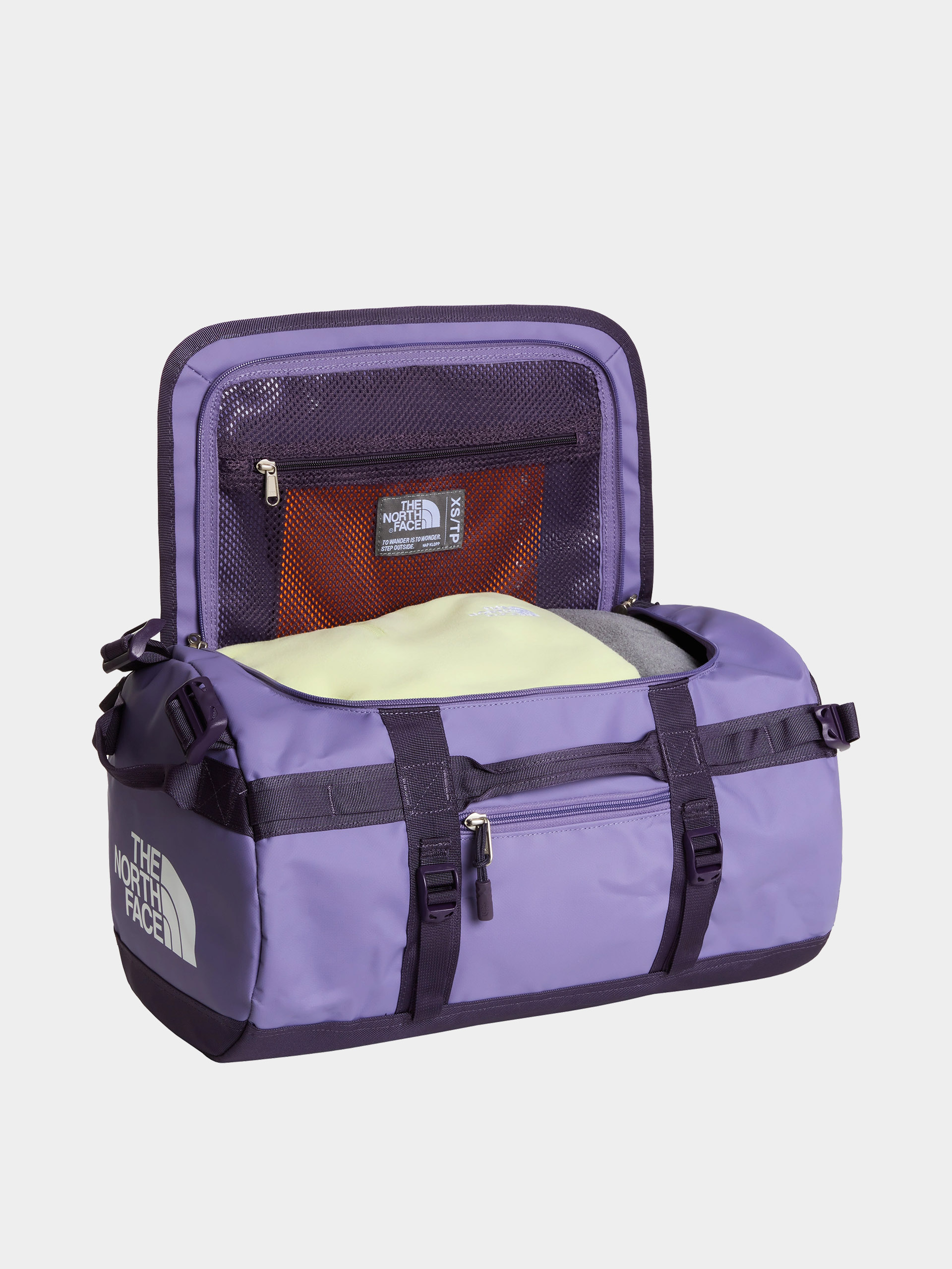Geantă The North Face Base Camp Duffel XS (grounded plum/endless d)