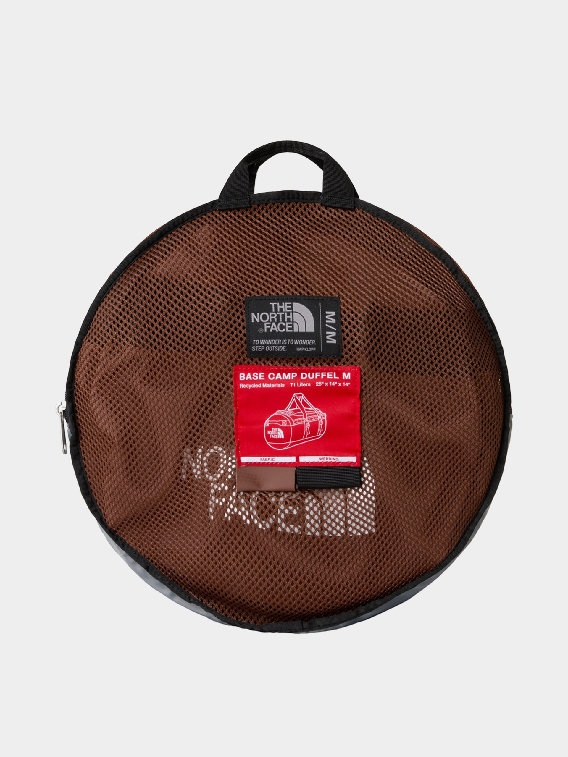 Geantă The North Face Base Camp Duffel M (smokey brown/tnf black)