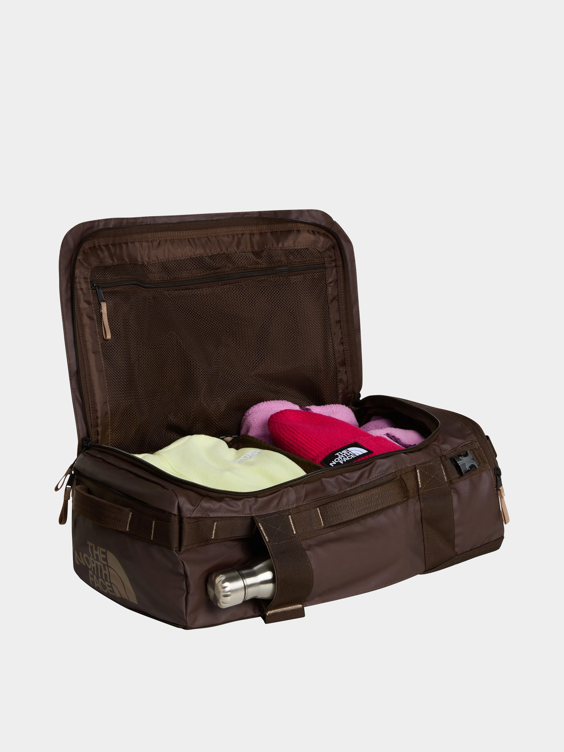 Geantu0103 The North Face Base Camp Voyager Duffel 32L (dark chestnut/garnet)
