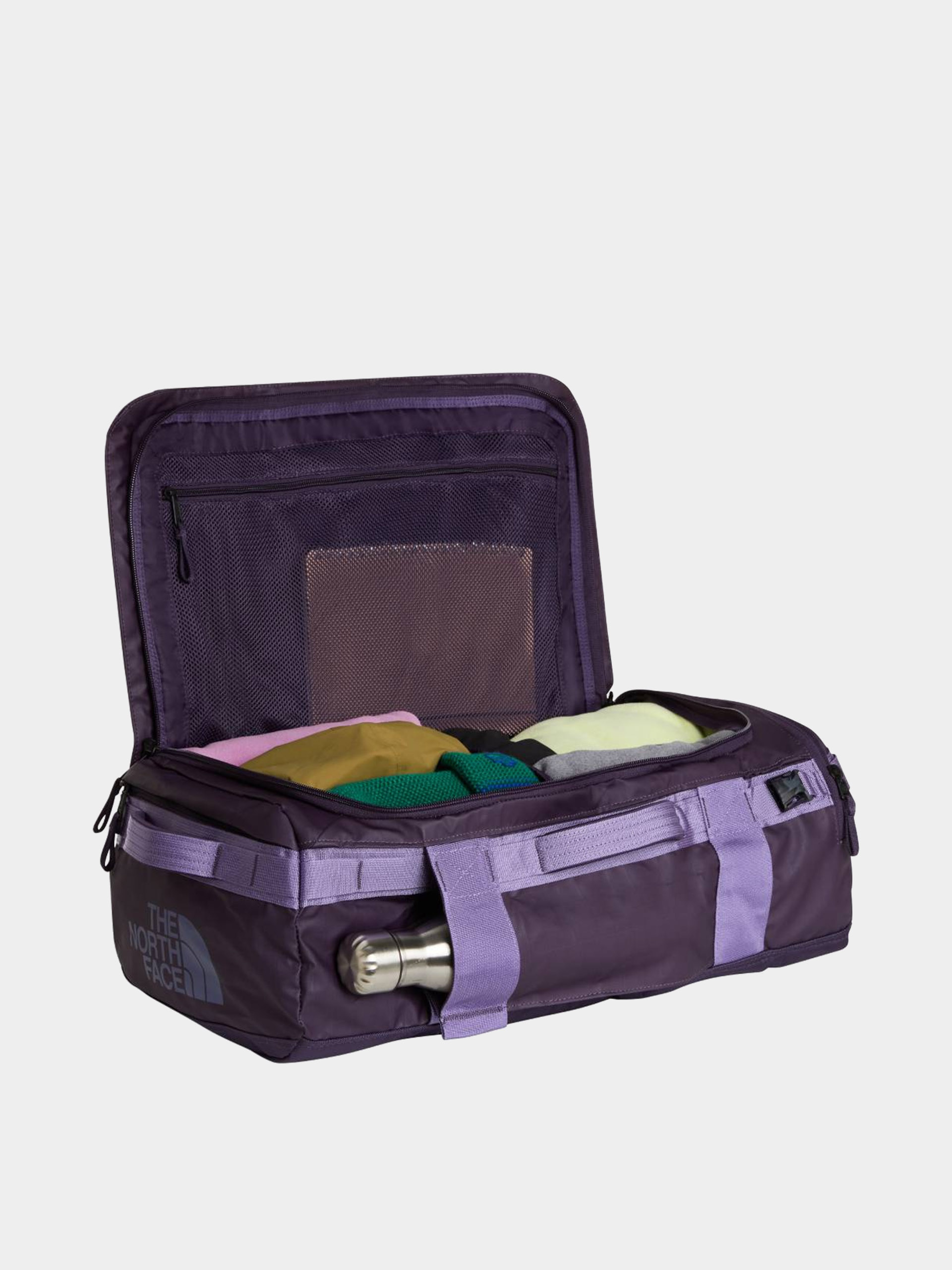 Geantă The North Face Base Camp Voyager Duffel 32L (endless dusk/grounded p)