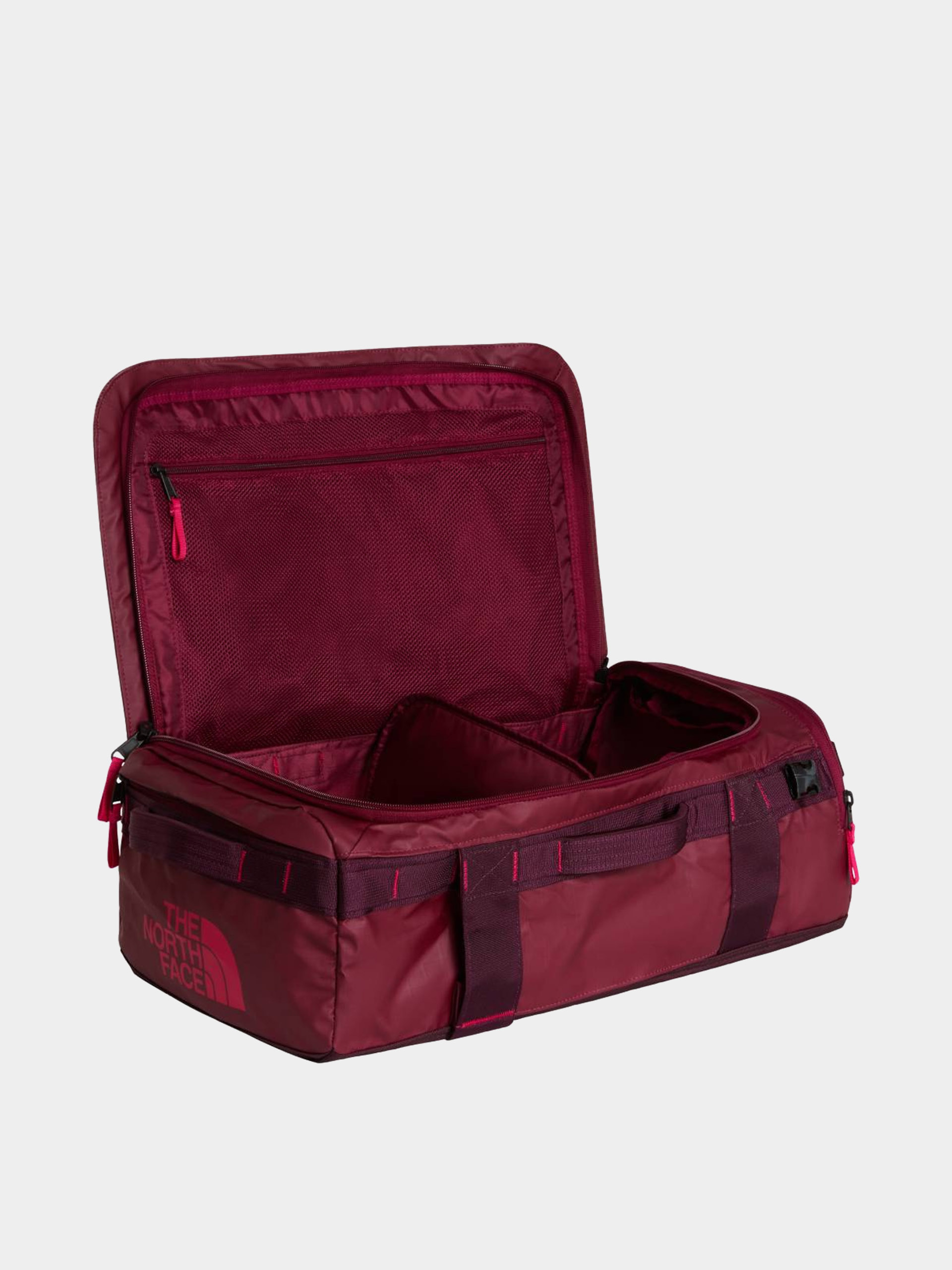 Geantă The North Face Base Camp Voyager Duffel 32L (burgundy crush/deep bur)