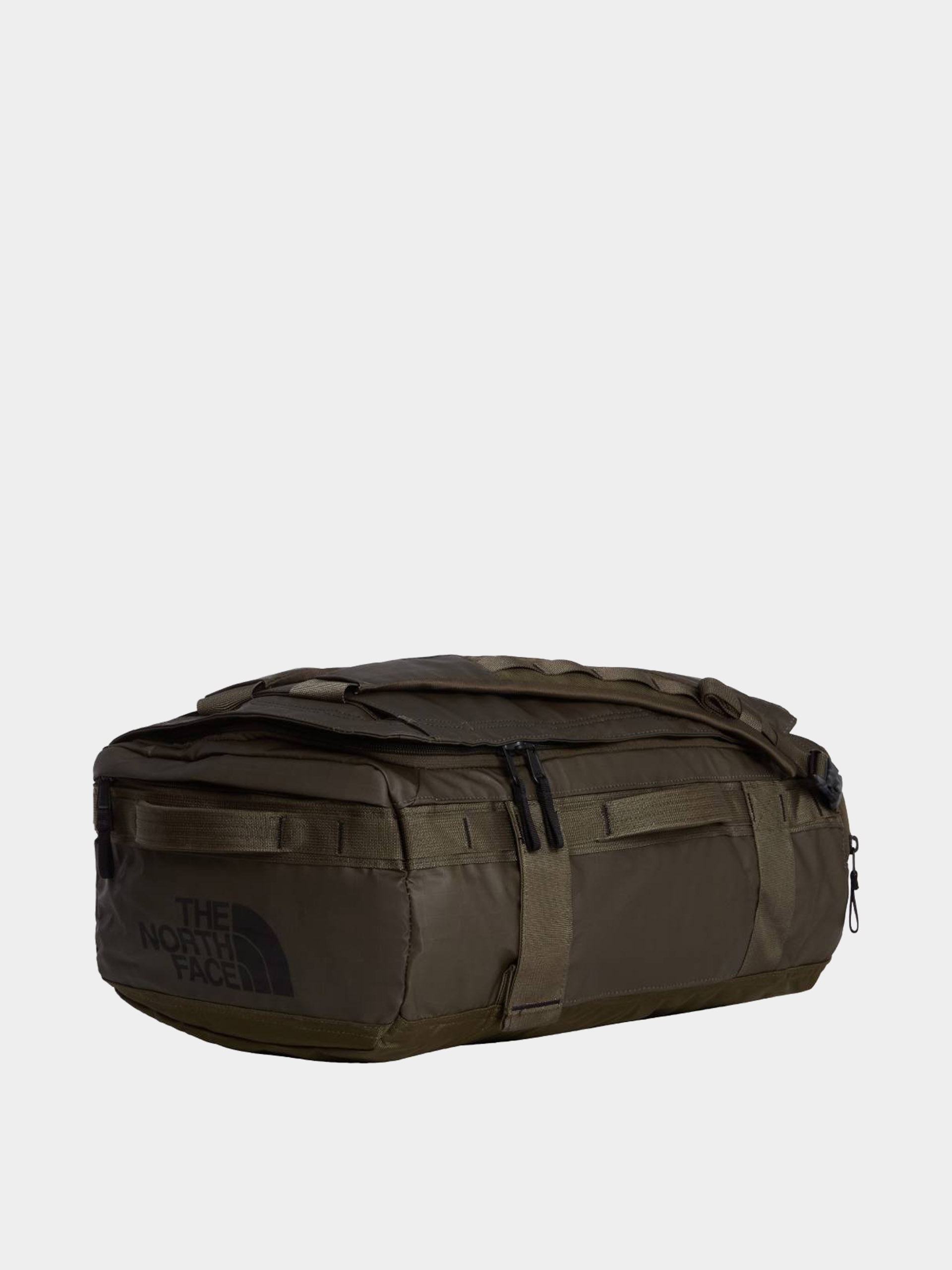 Geantu0103 The North Face Base Camp Voyager Duffel 32L (new taupe greentnf bla)