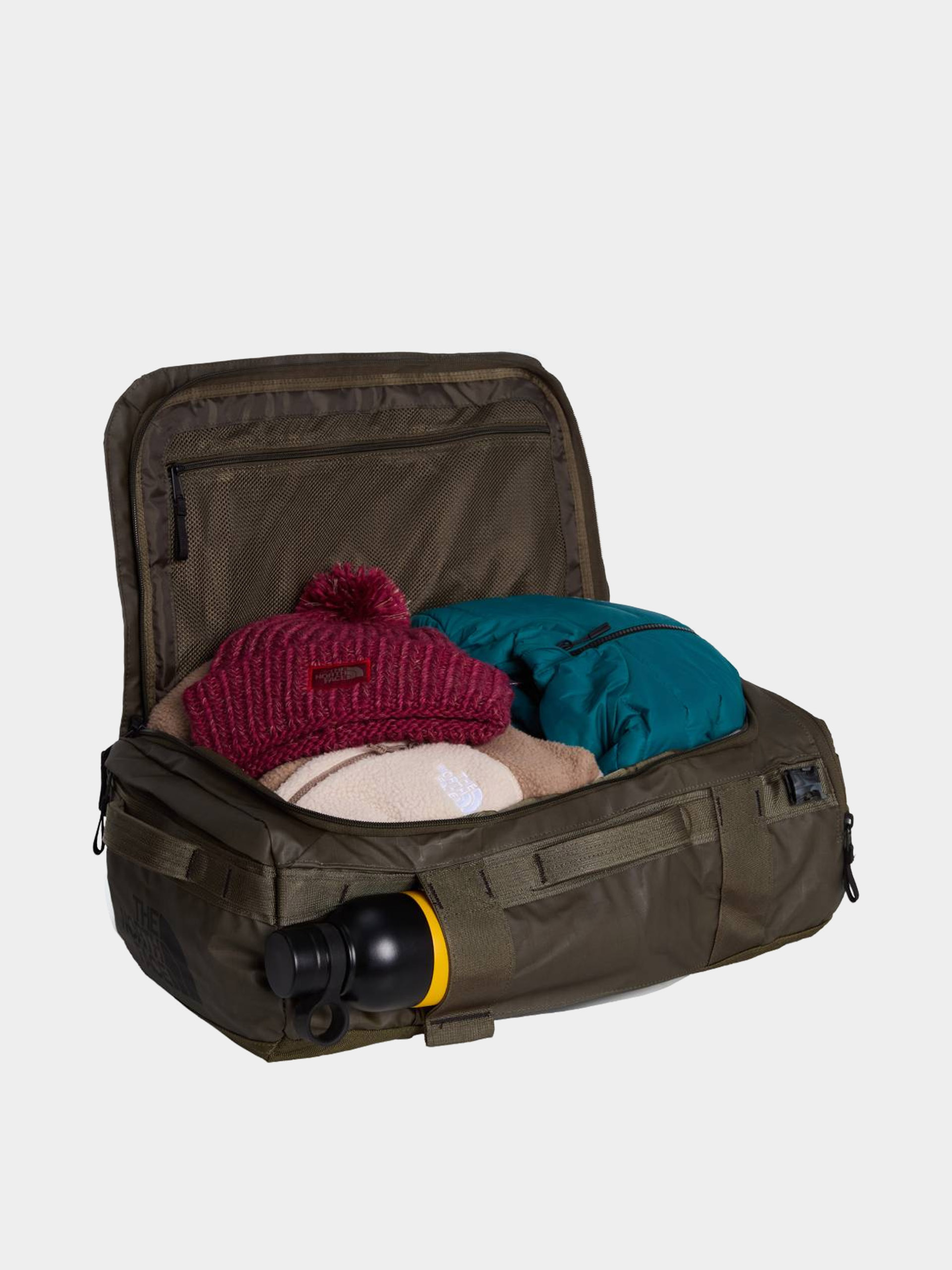 Geantă The North Face Base Camp Voyager Duffel 32L (new taupe greentnf bla)