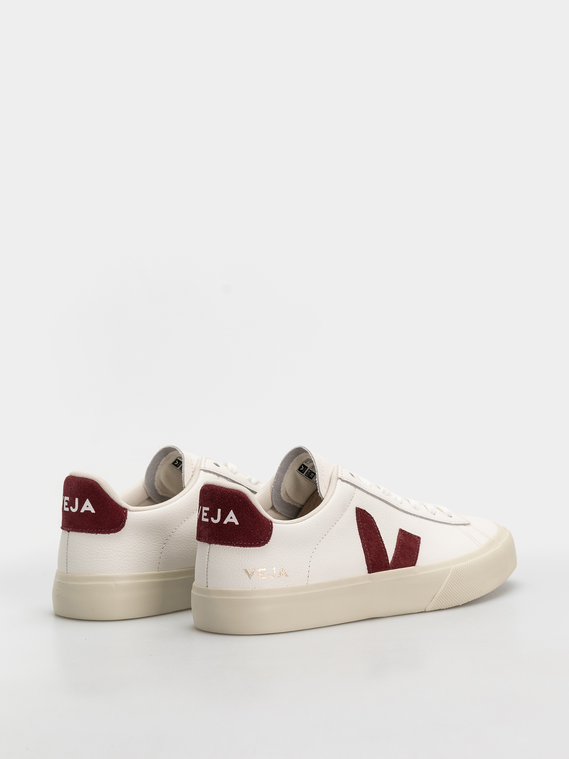 Pantofi Veja Campo Wmn (white grenat)