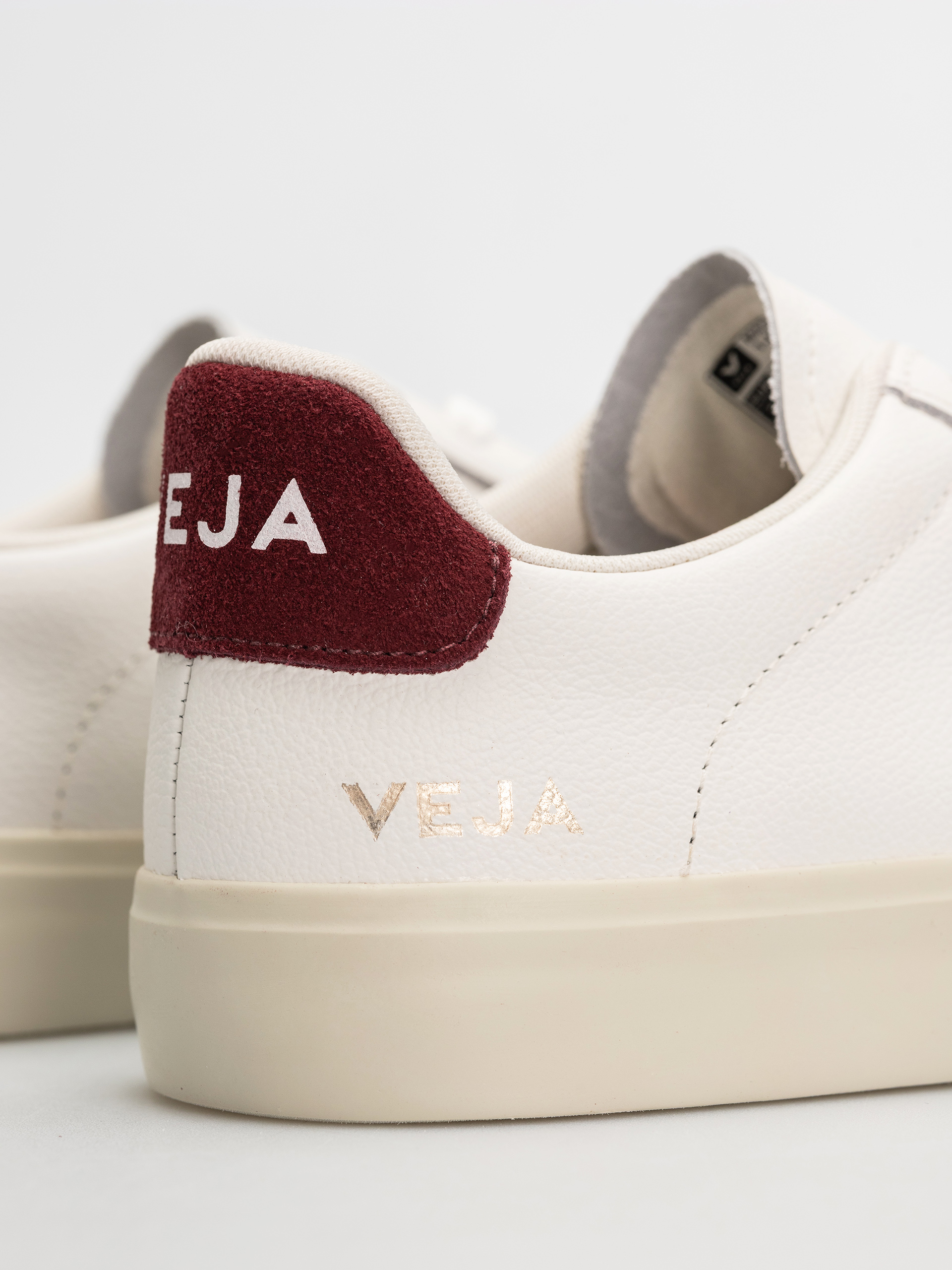 Pantofi Veja Campo Wmn (white grenat)
