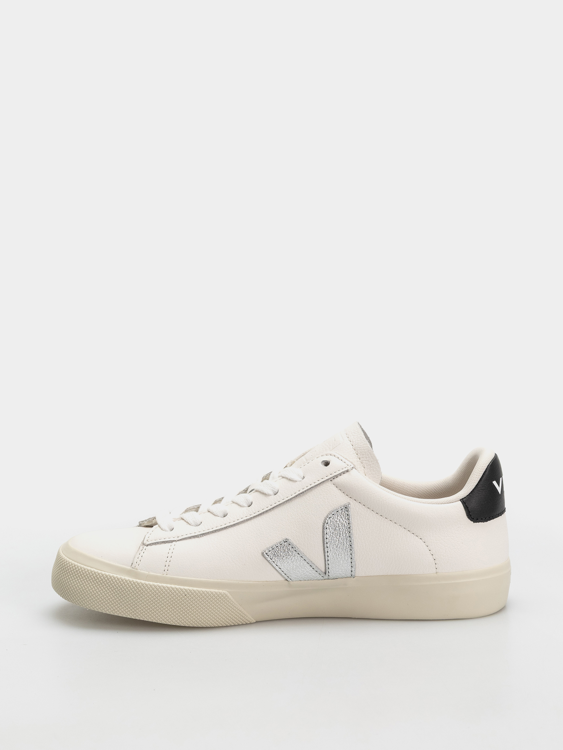Pantofi Veja Campo Wmn (white silver black)