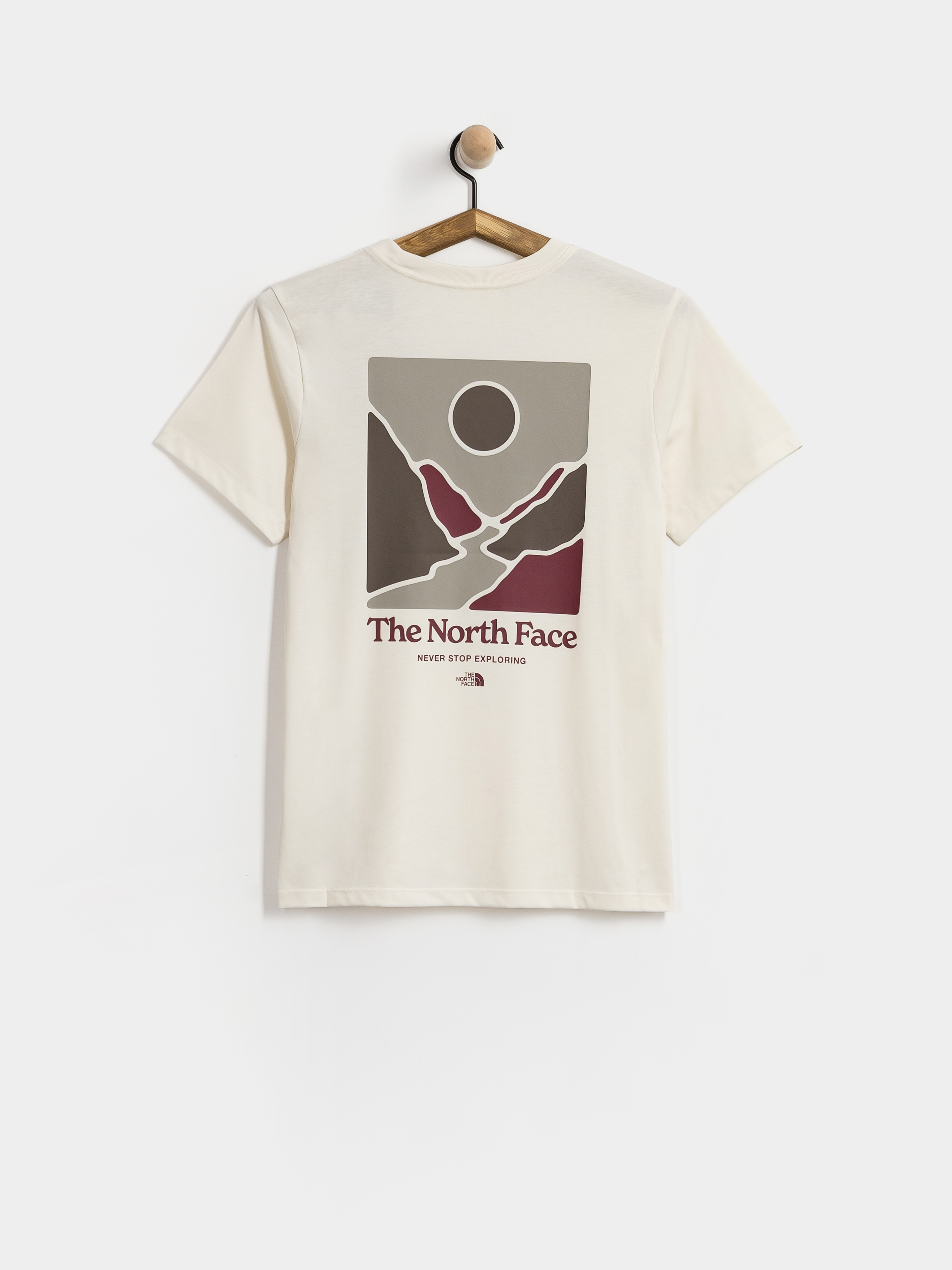 Tricou The North Face Monte Regular Wmn (white dune)