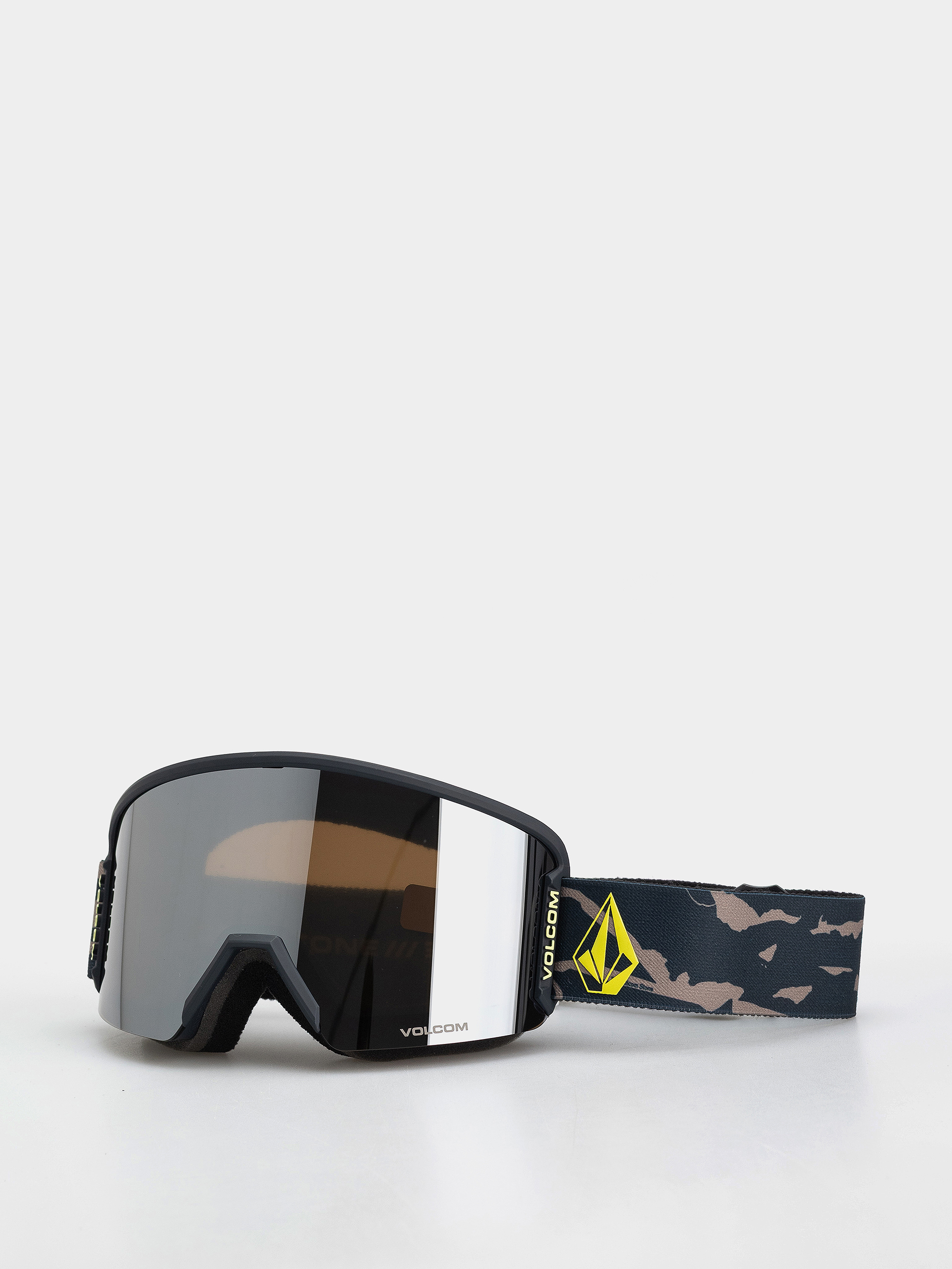 Ochelari pentru snowboard Volcom Garden 2 (camo/silver chrome+bl yellow)