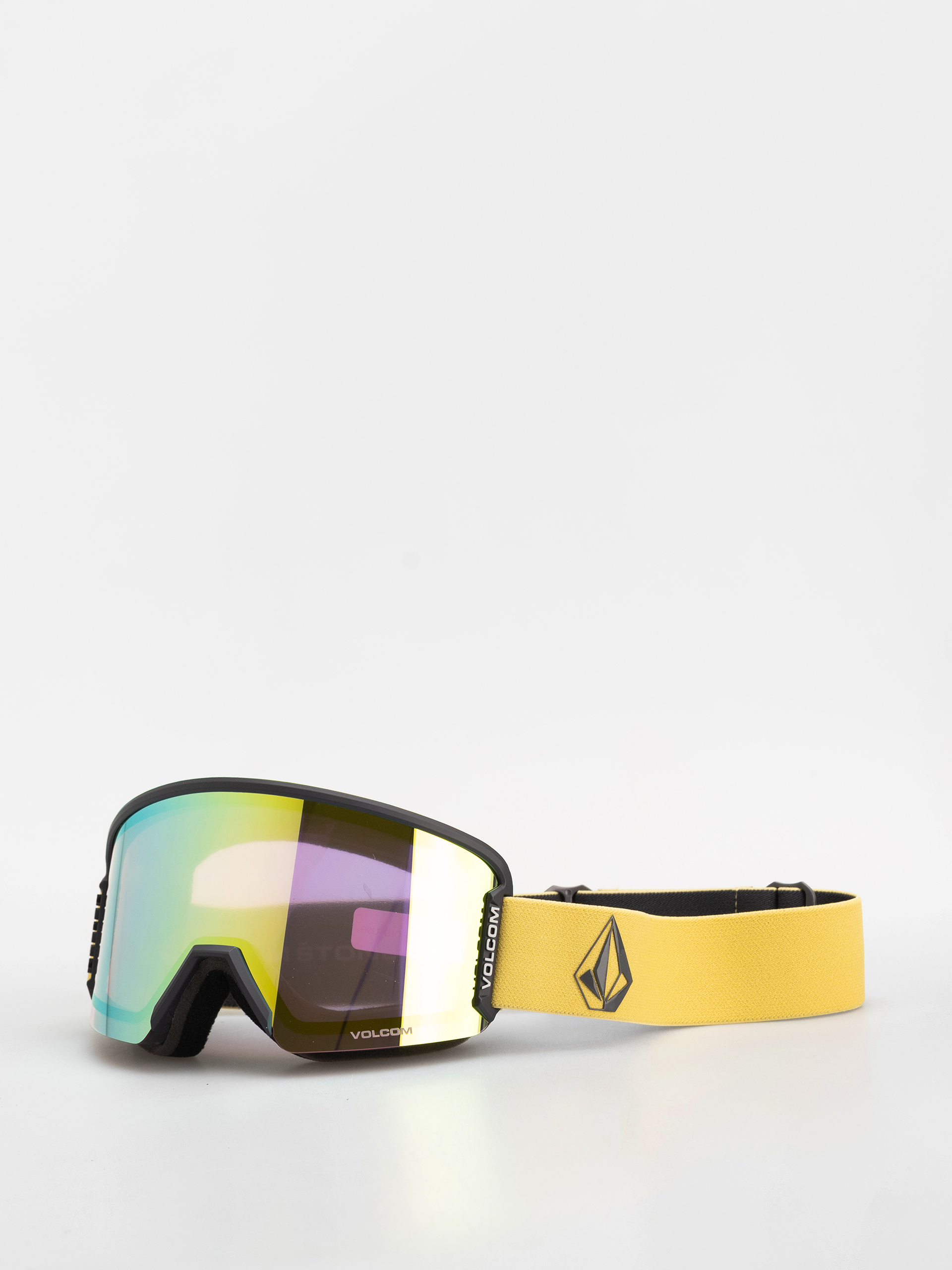 Ochelari pentru snowboard Volcom Garden 2 (dky blk/gold chrome+bl dark grey)