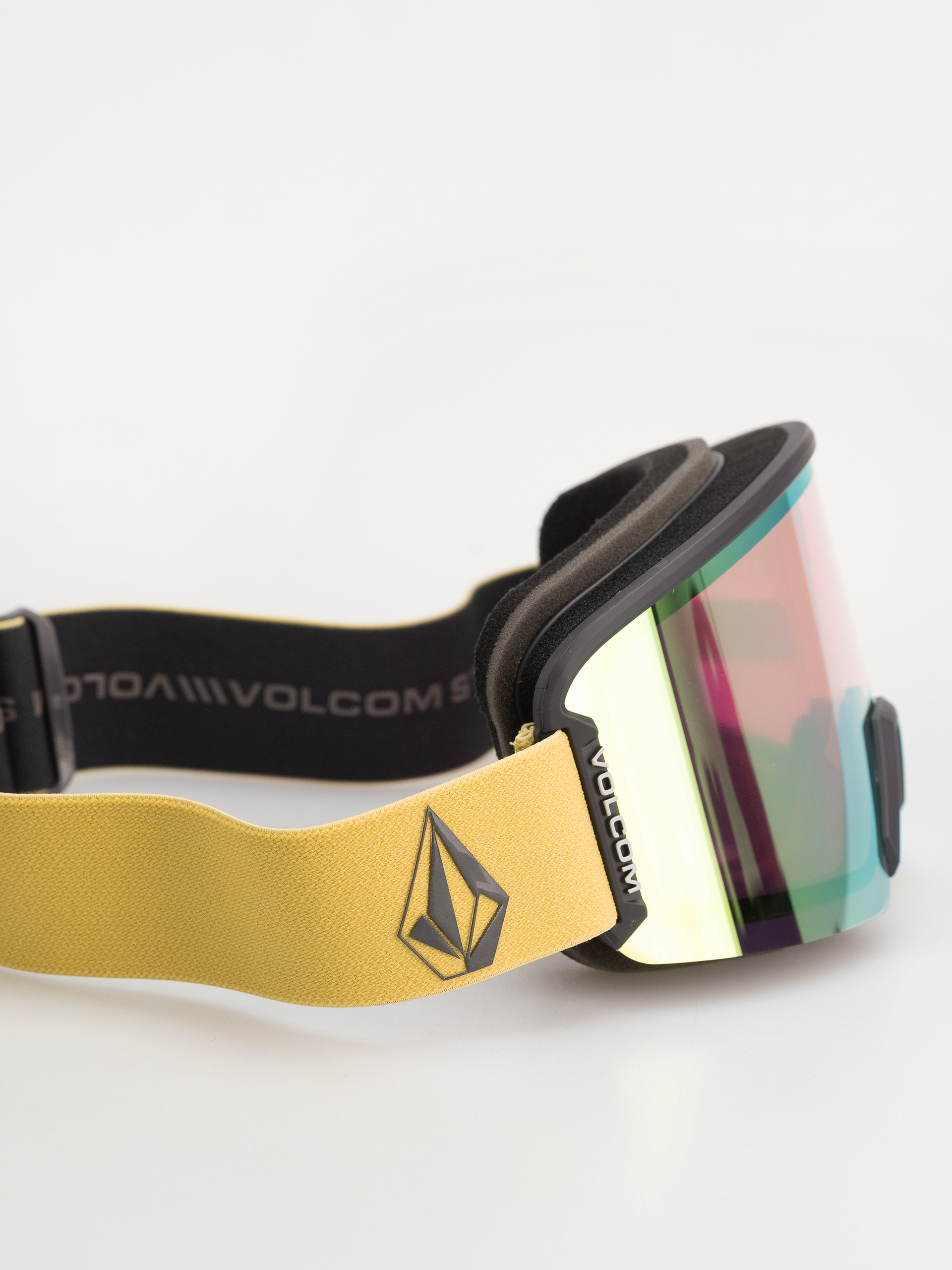 Ochelari pentru snowboard Volcom Garden 2 (dky blk/gold chrome+bl dark grey)