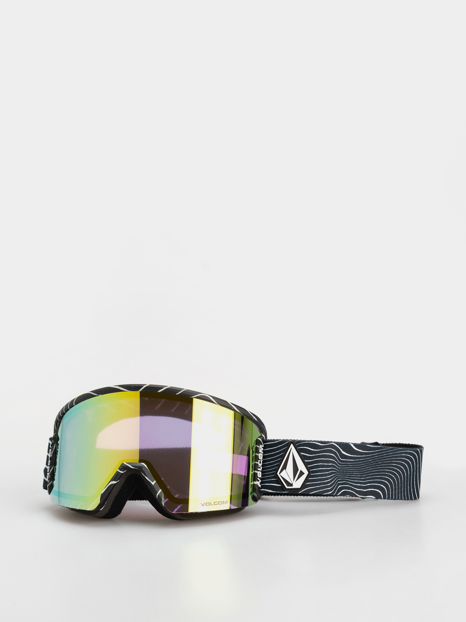 Ochelari pentru snowboard Volcom Garden 2 (op art/gold chrome+bl rose)