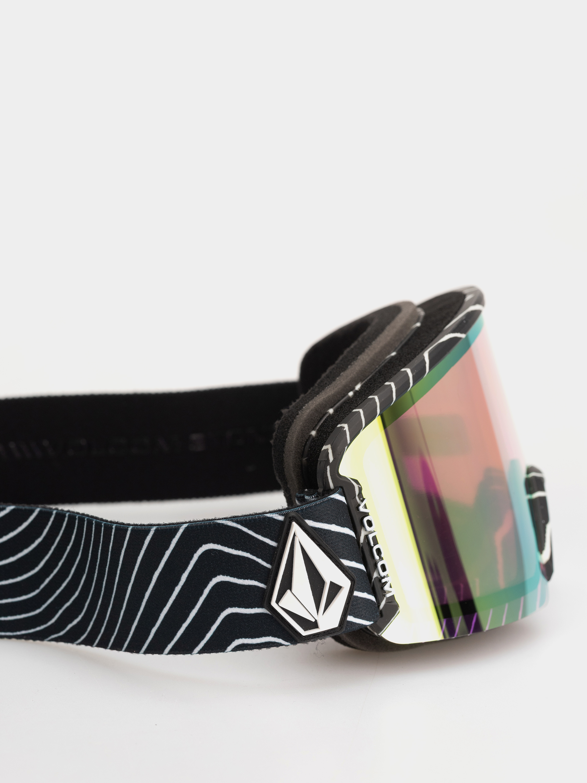 Ochelari pentru snowboard Volcom Garden 2 (op art/gold chrome+bl rose)
