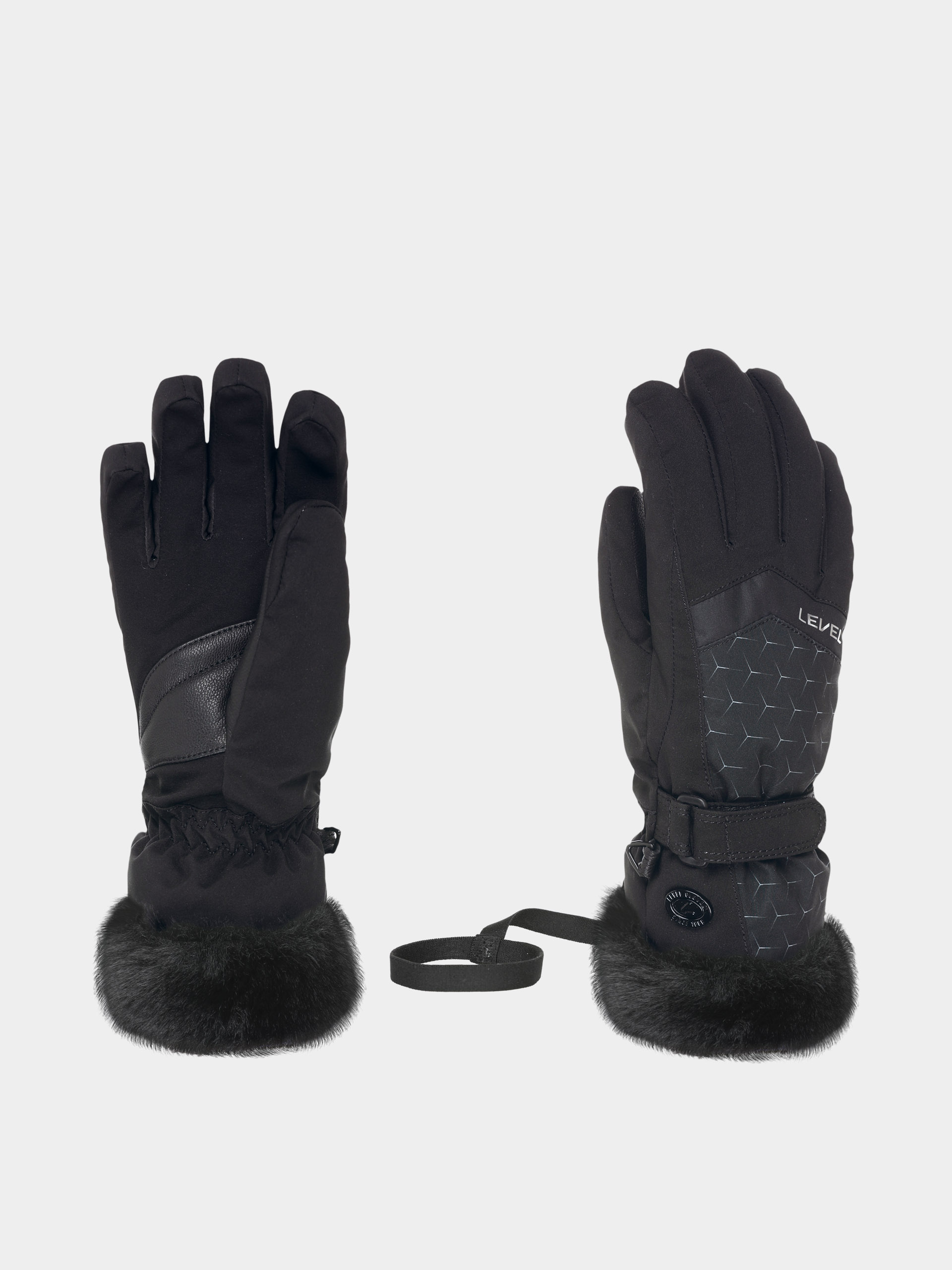 Mănuși Level Yoki Girl JR (black)