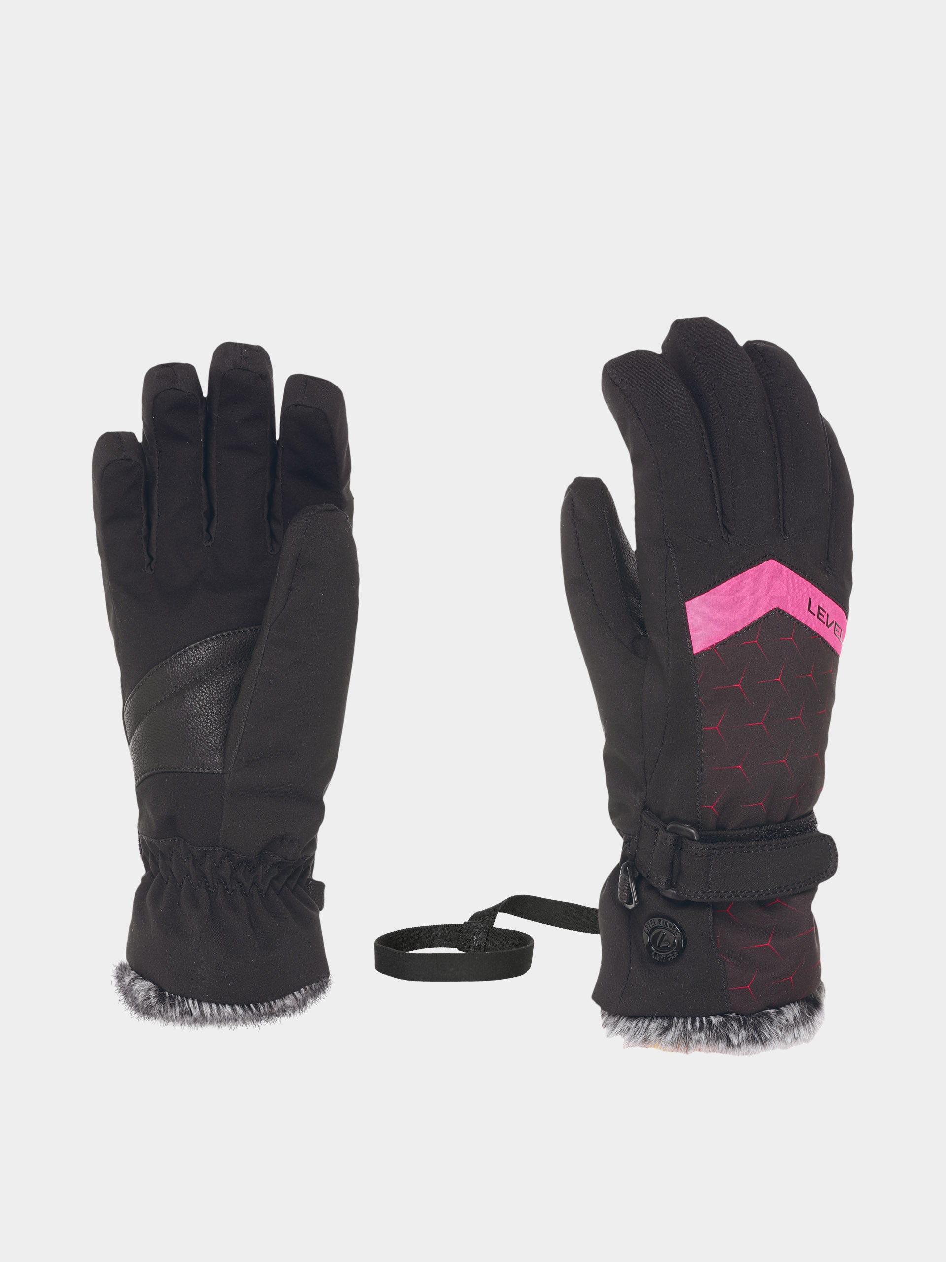 Mănuși Level Yoki Girl JR (fuchsia)
