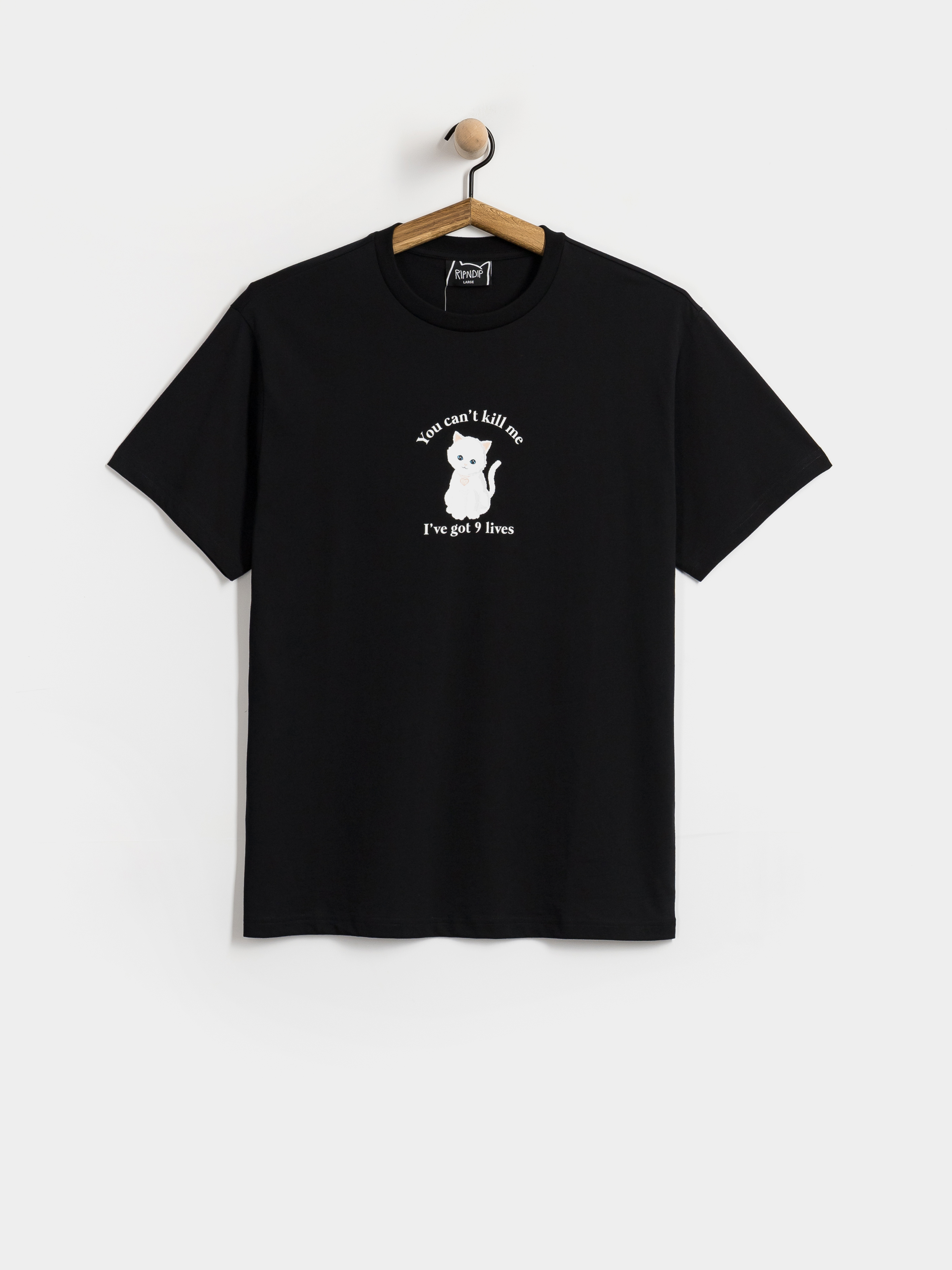 Tricou RipNDip 9 Lives (black)