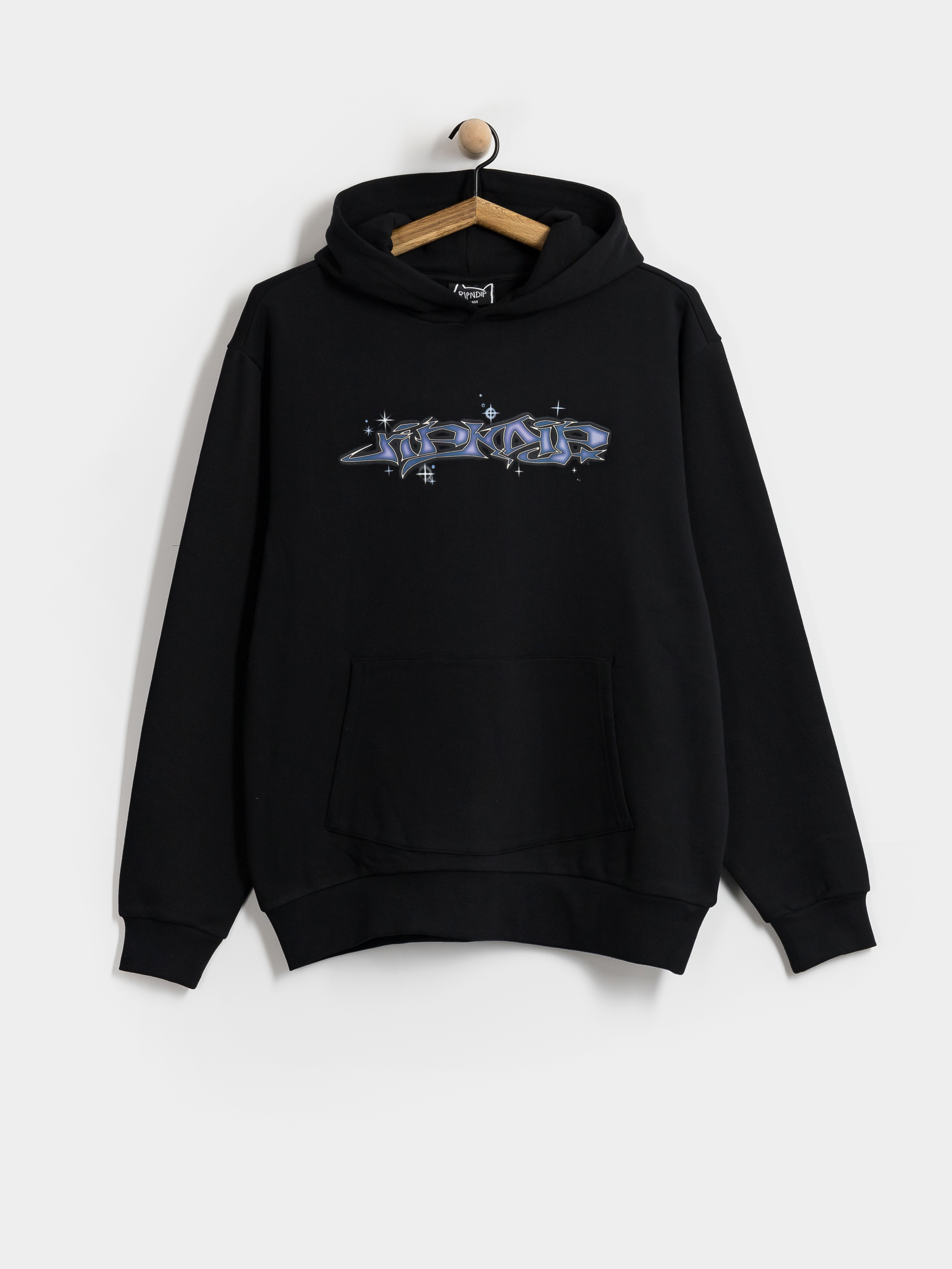 Hanorac cu glugă RipNDip Big Poe HD (black)
