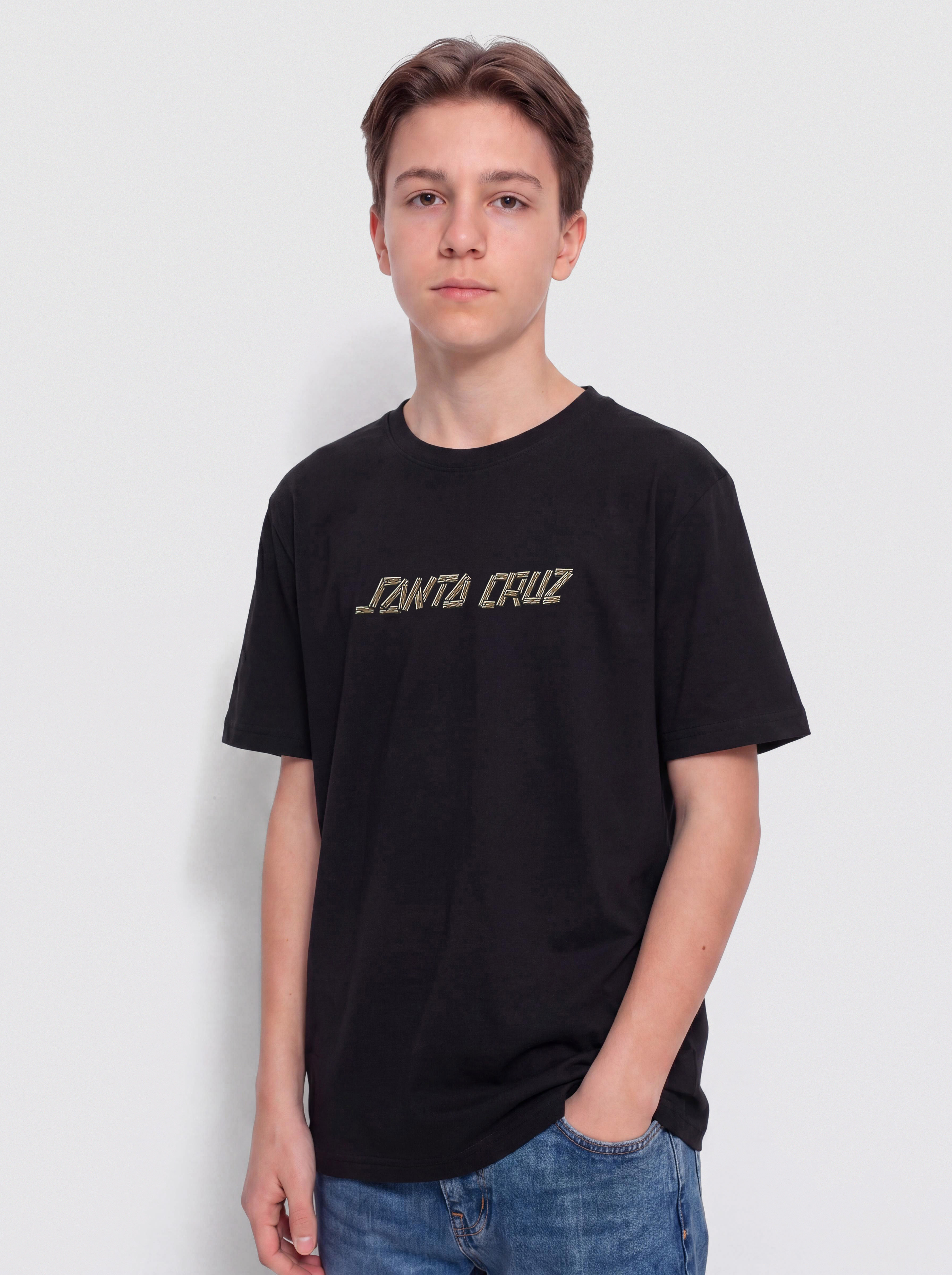 Tricou Santa Cruz Screaming Grizzly JR (black)