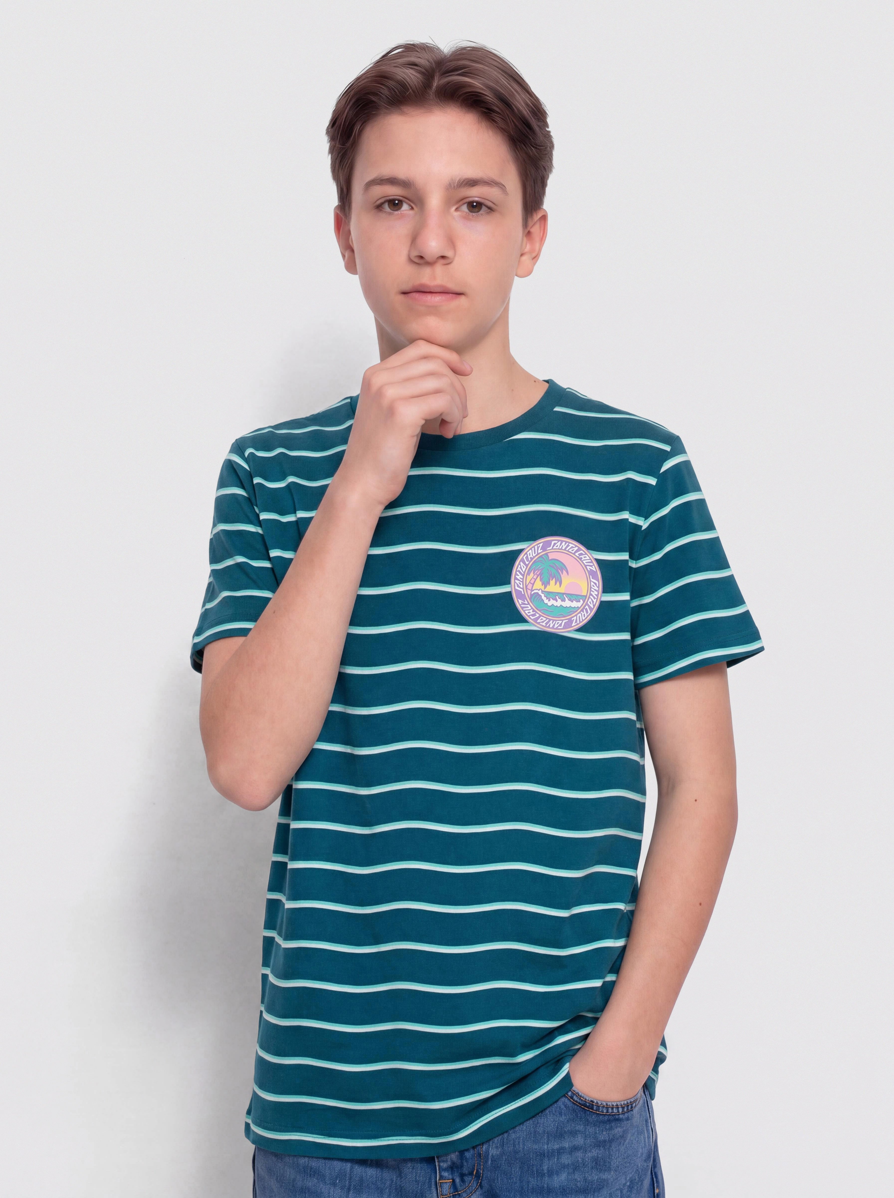 Tricou Santa Cruz Paradise Break JR