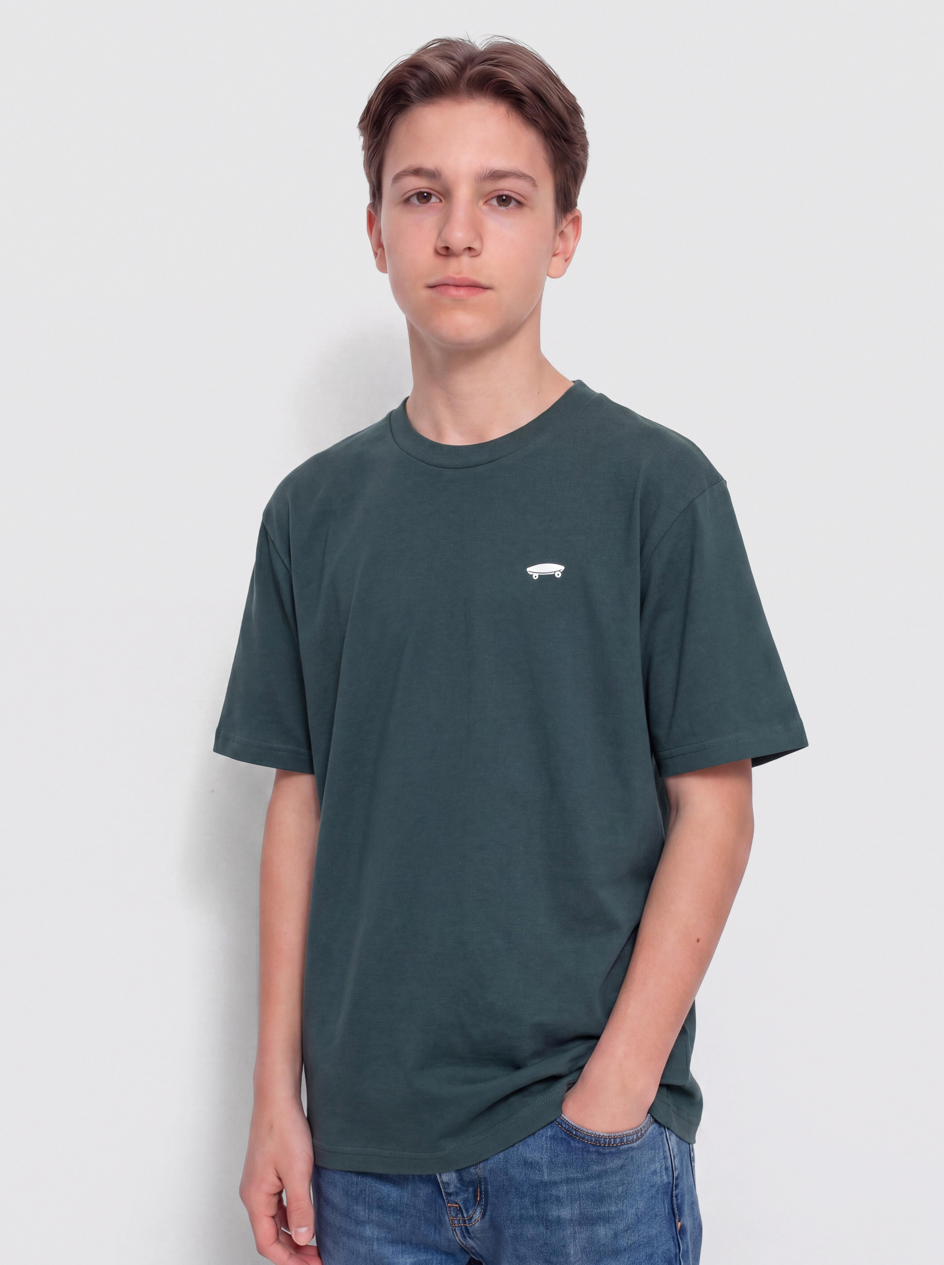 Tricou Vans Salton JR (mystic moss)