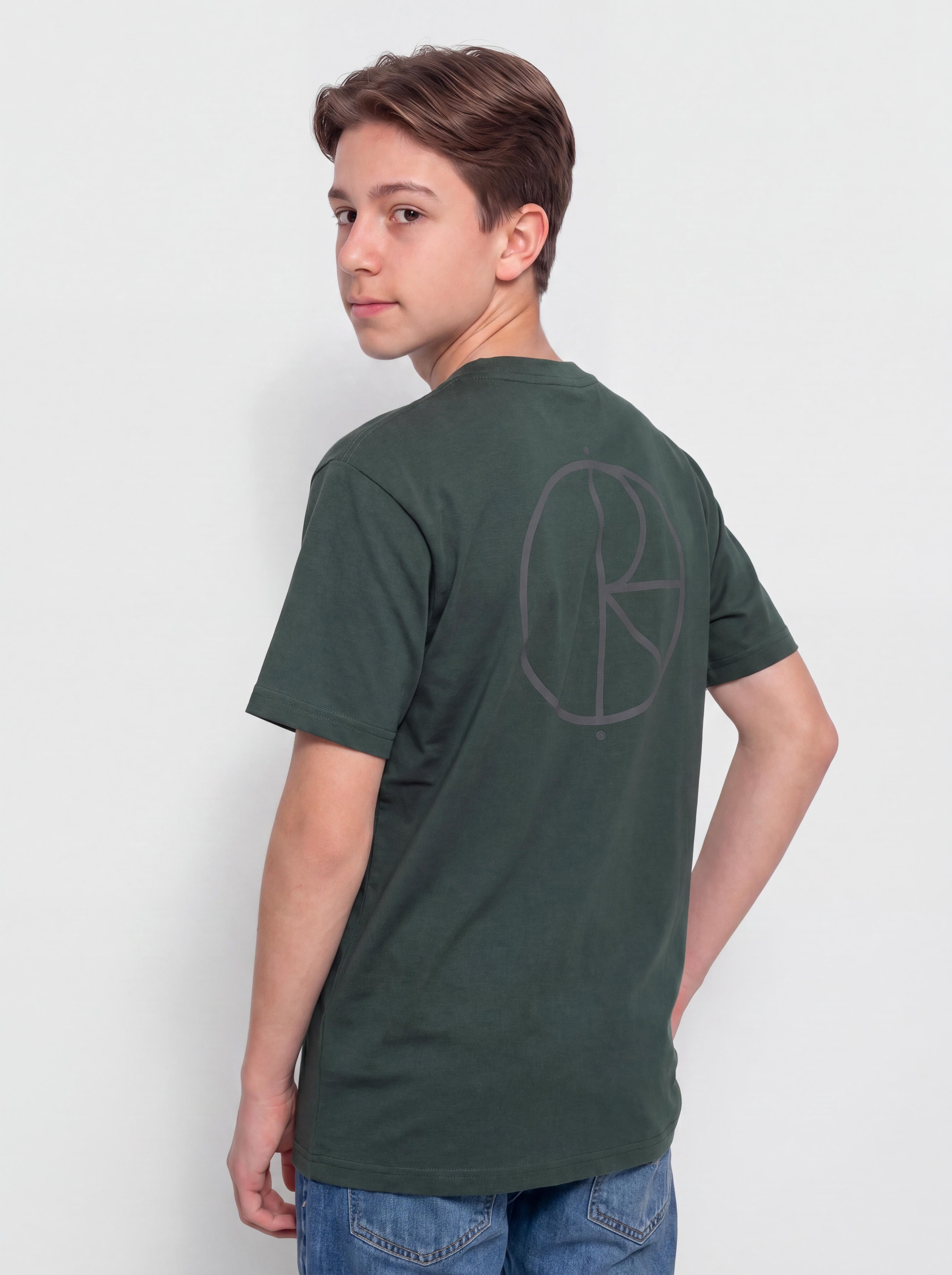 Tricou Polar Skate Stroke Logo Junior JR