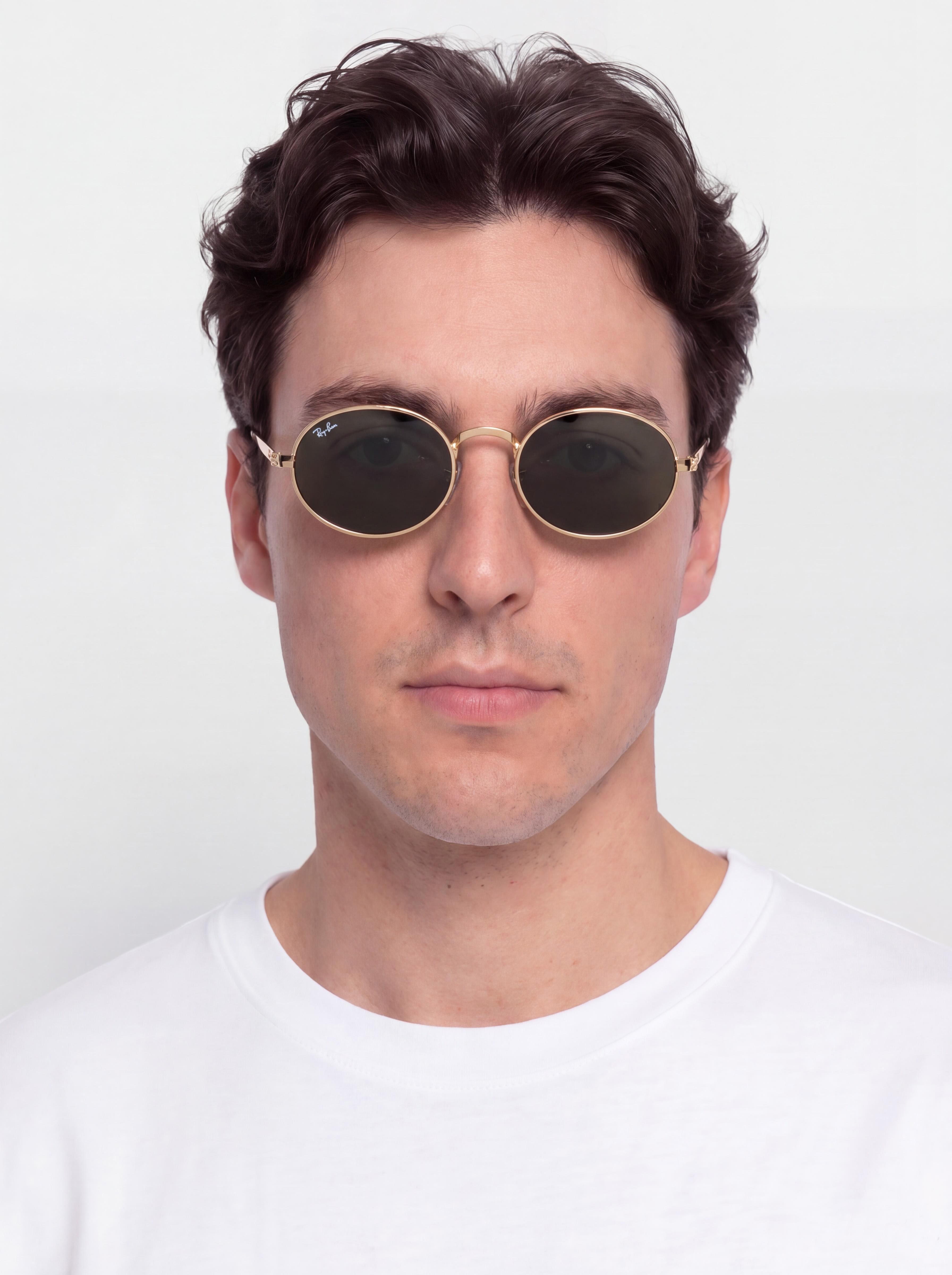 Ochelari de soare Ray-Ban Rb3931 By A$Ap Rocky (polerowany złoto arista/zielony)