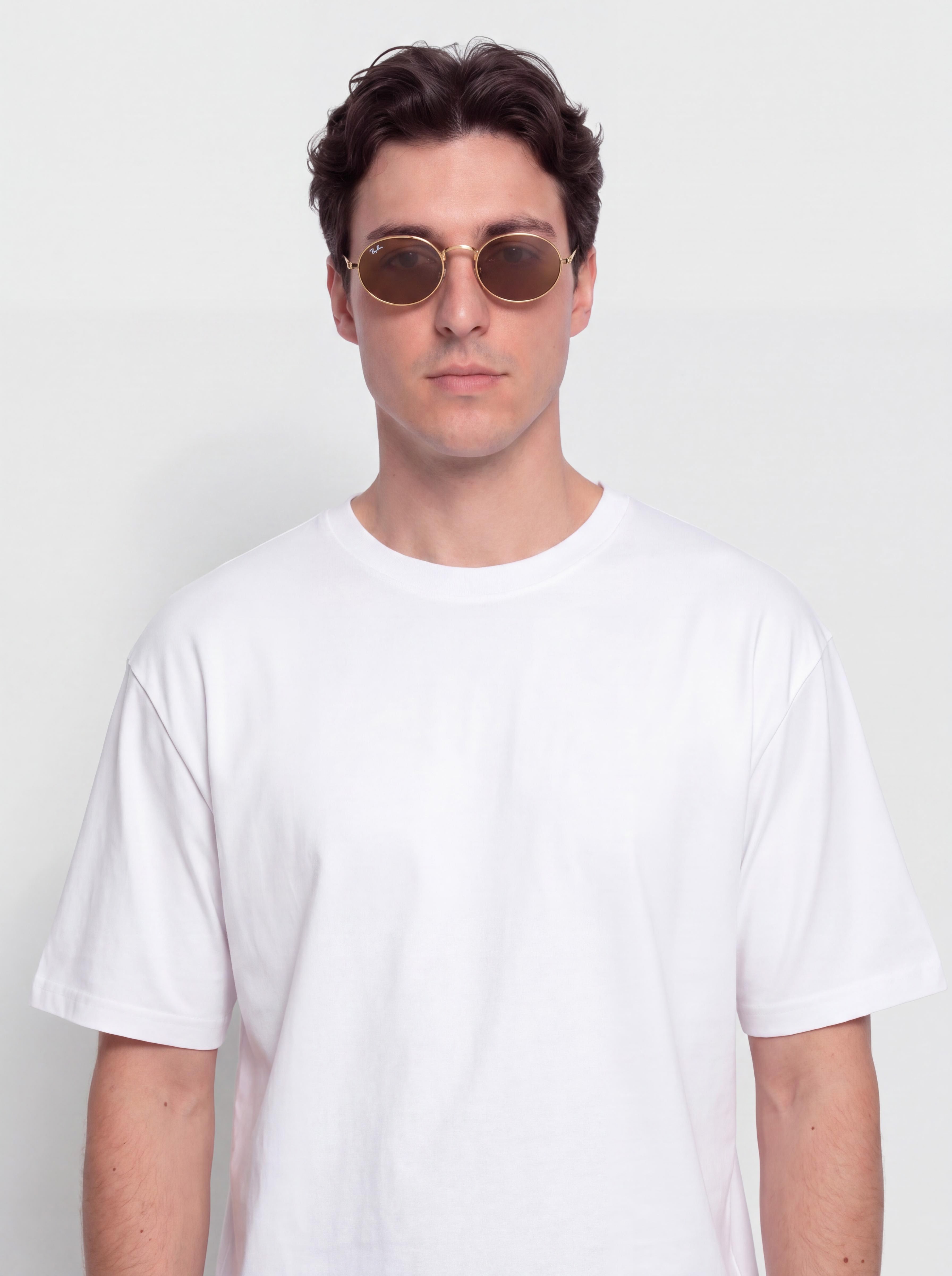 Ochelari de soare Ray-Ban Rb3931 By A$Ap Rocky (polerowany zu0142oto arista/bru0105zowy)