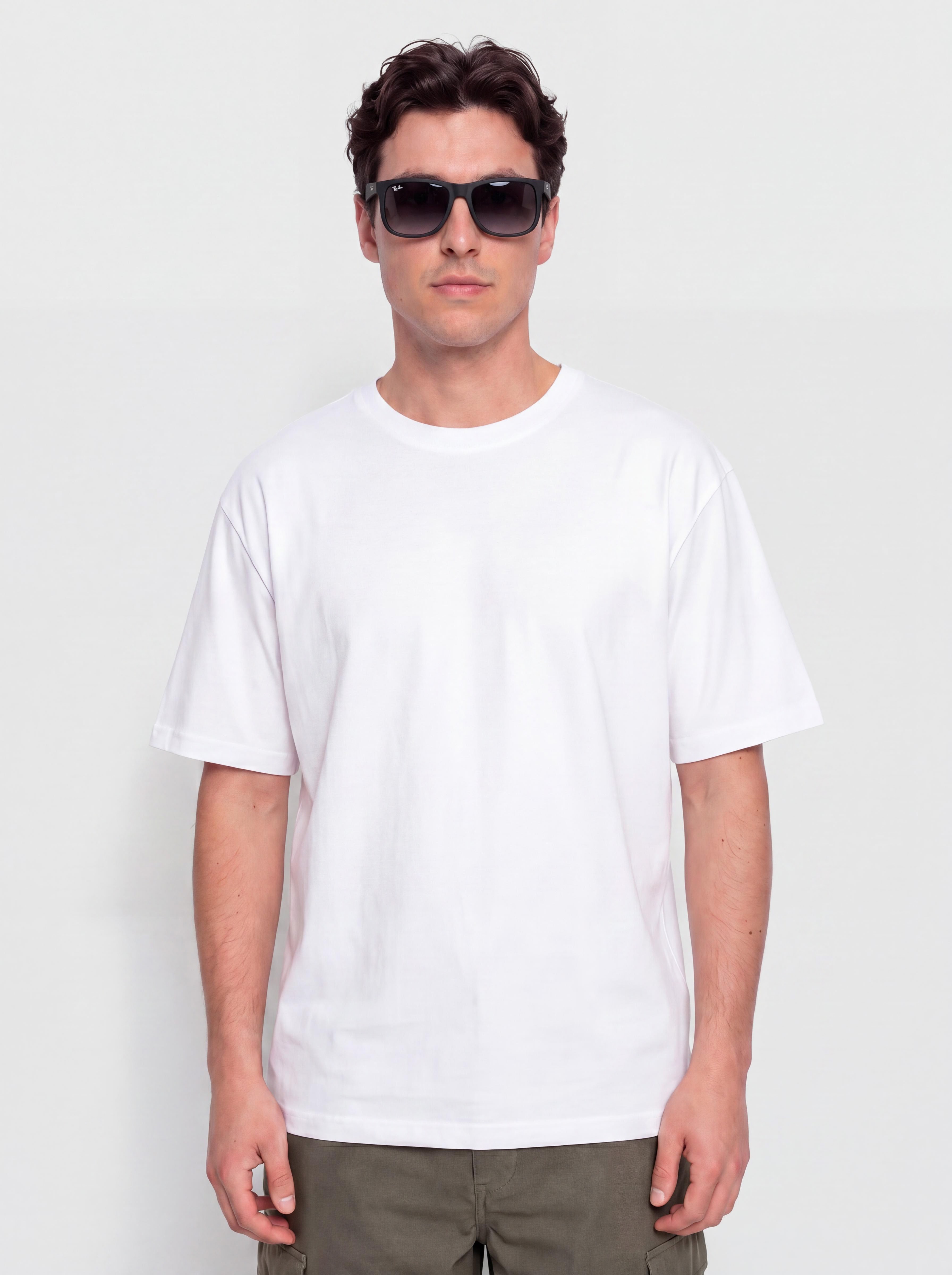 Ochelari de soare Ray-Ban Justin Classic (matowy guma czarny/ciemnoszary)