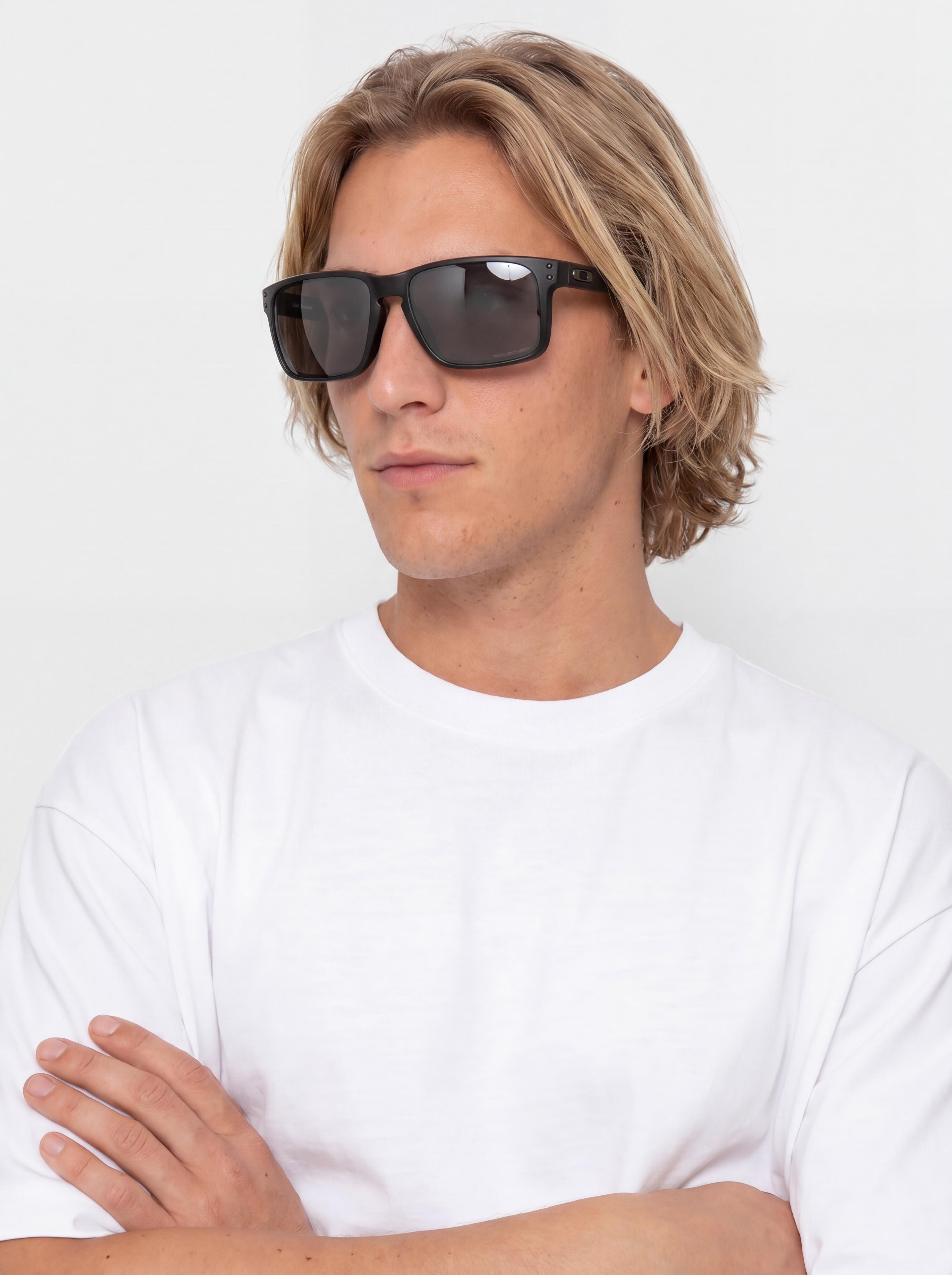 Ochelari de soare Oakley Holbrook XL (matte black/prizm black polarized)