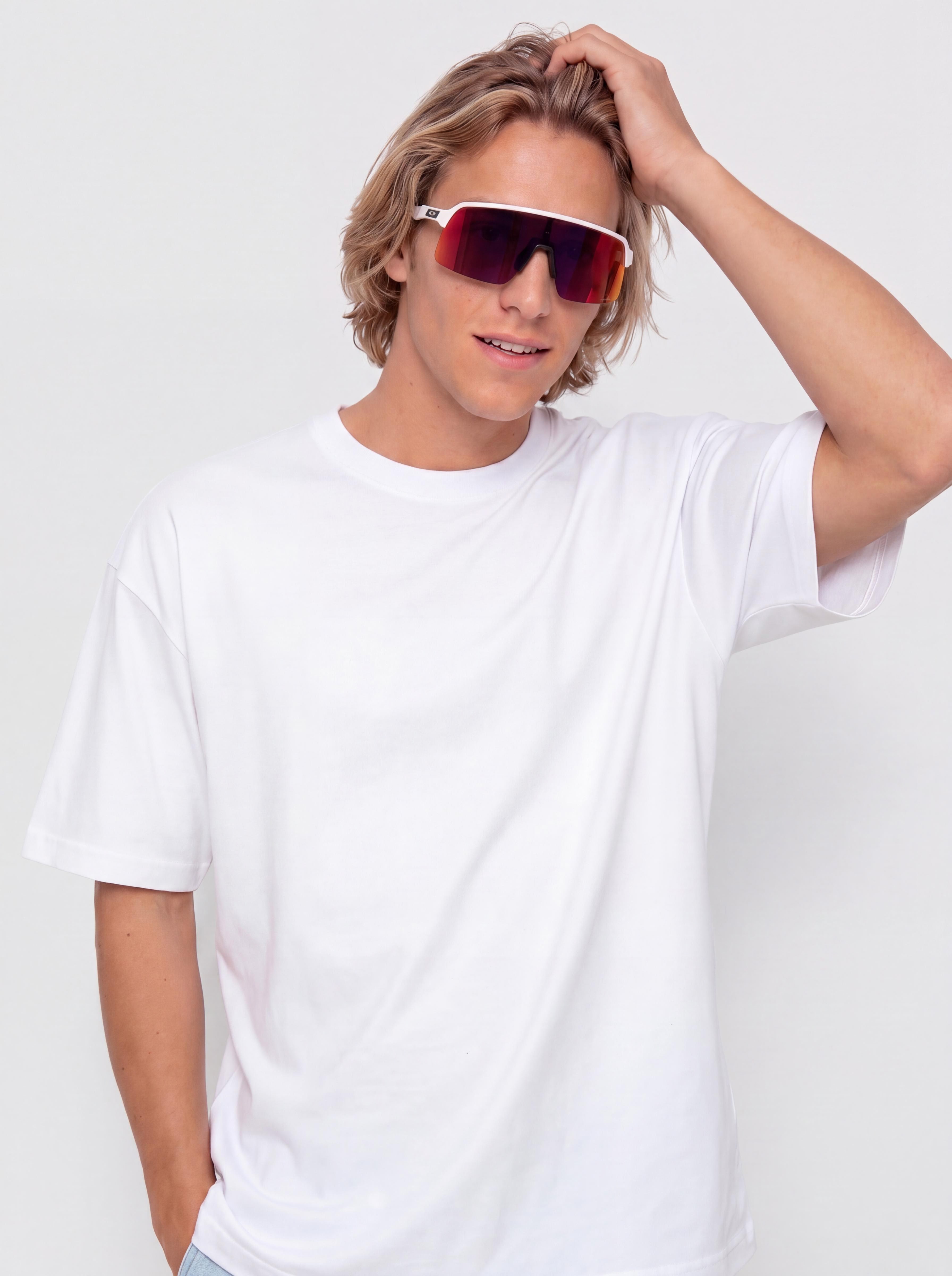 Ochelari de soare Oakley Sutro Lite (matte white/prizm road)