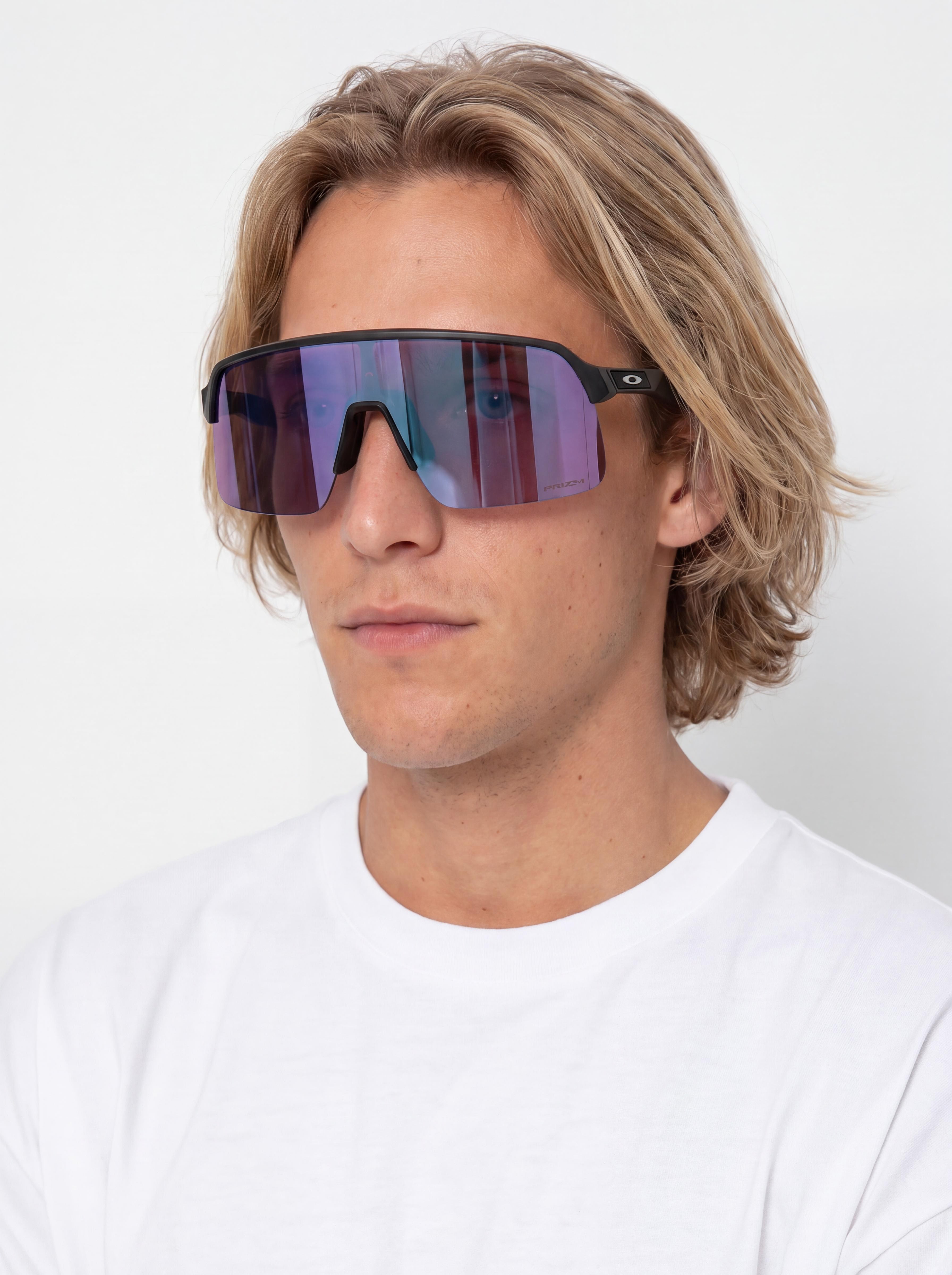 Ochelari de soare Oakley Sutro Lite (matte carbon/prizm snow sapphire)