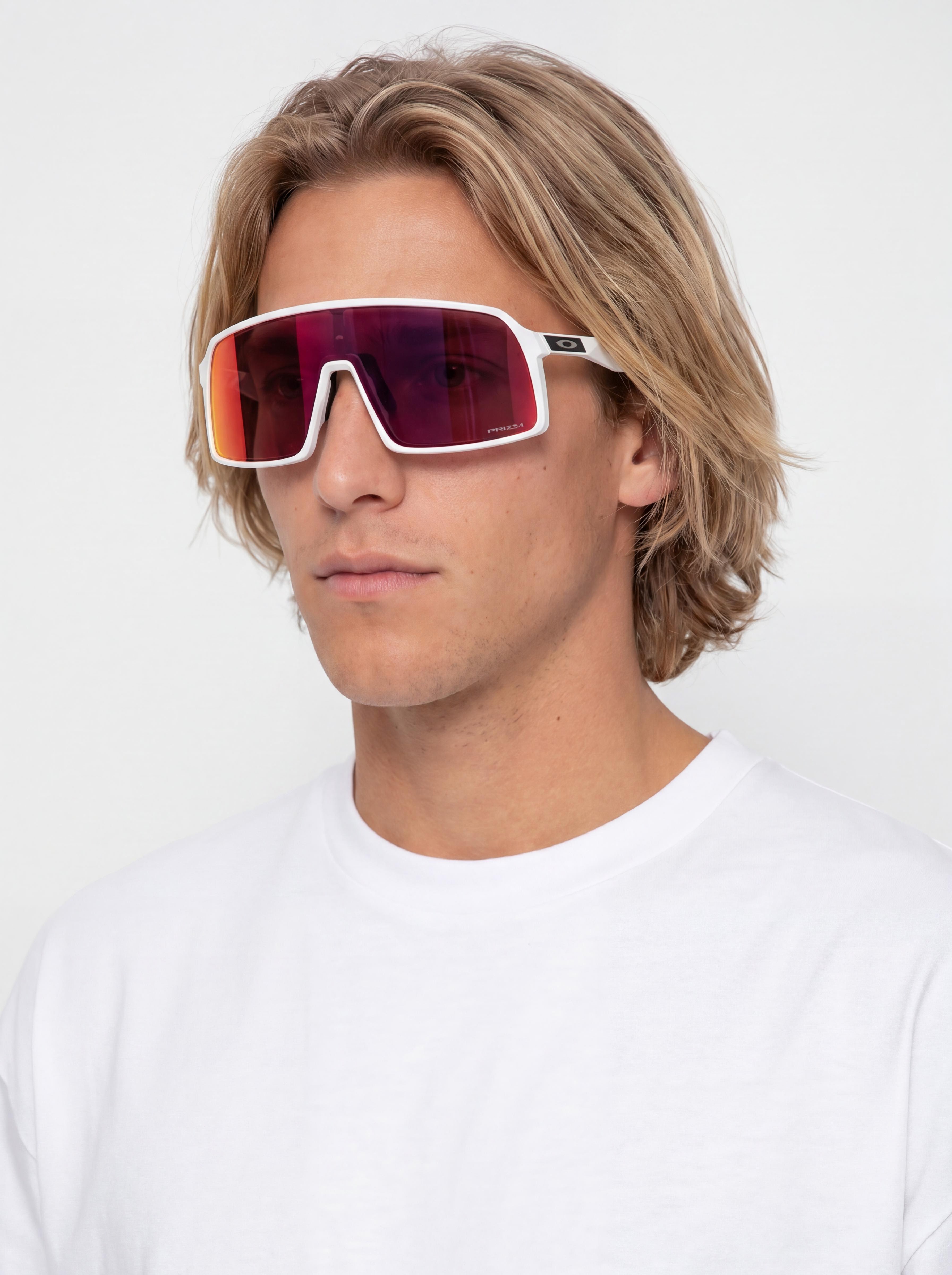 Ochelari de soare Oakley Sutro (matte white/prizm road)