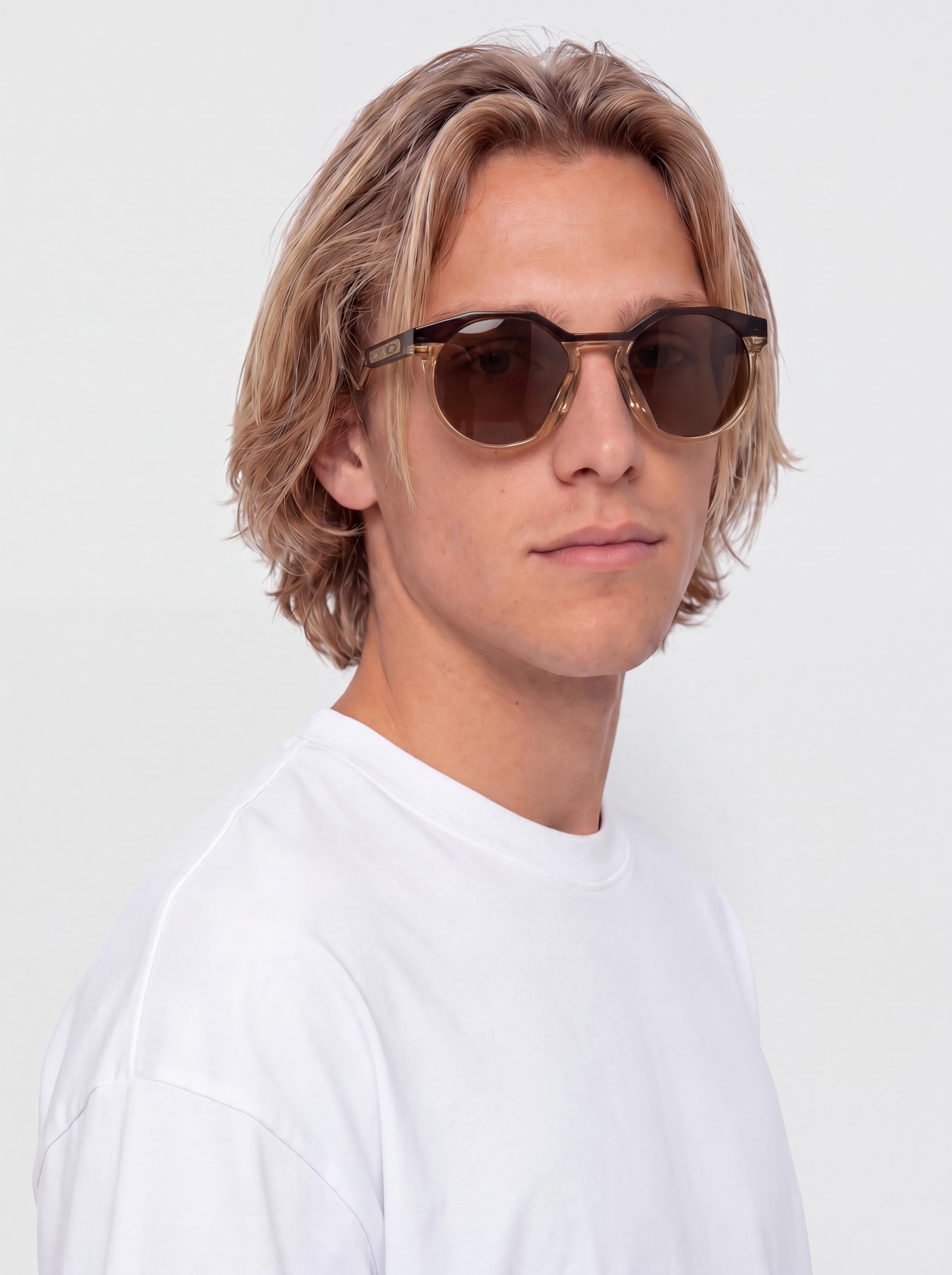 Ochelari de soare Oakley Hstn (dark amber/light curry/prizm tungsten)