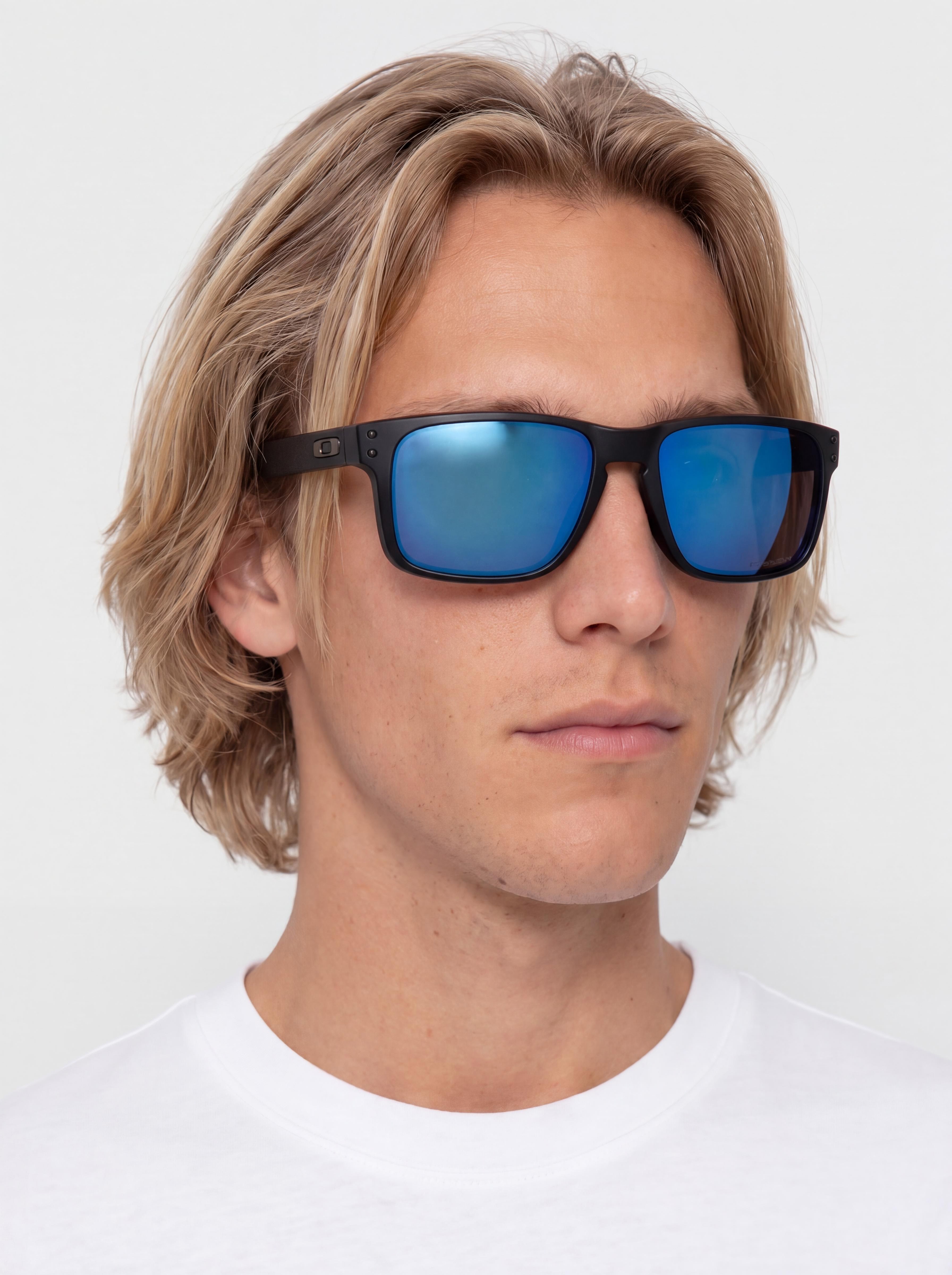 Ochelari de soare Oakley Holbrook XL (matte black/prizm sapphr irid polar)