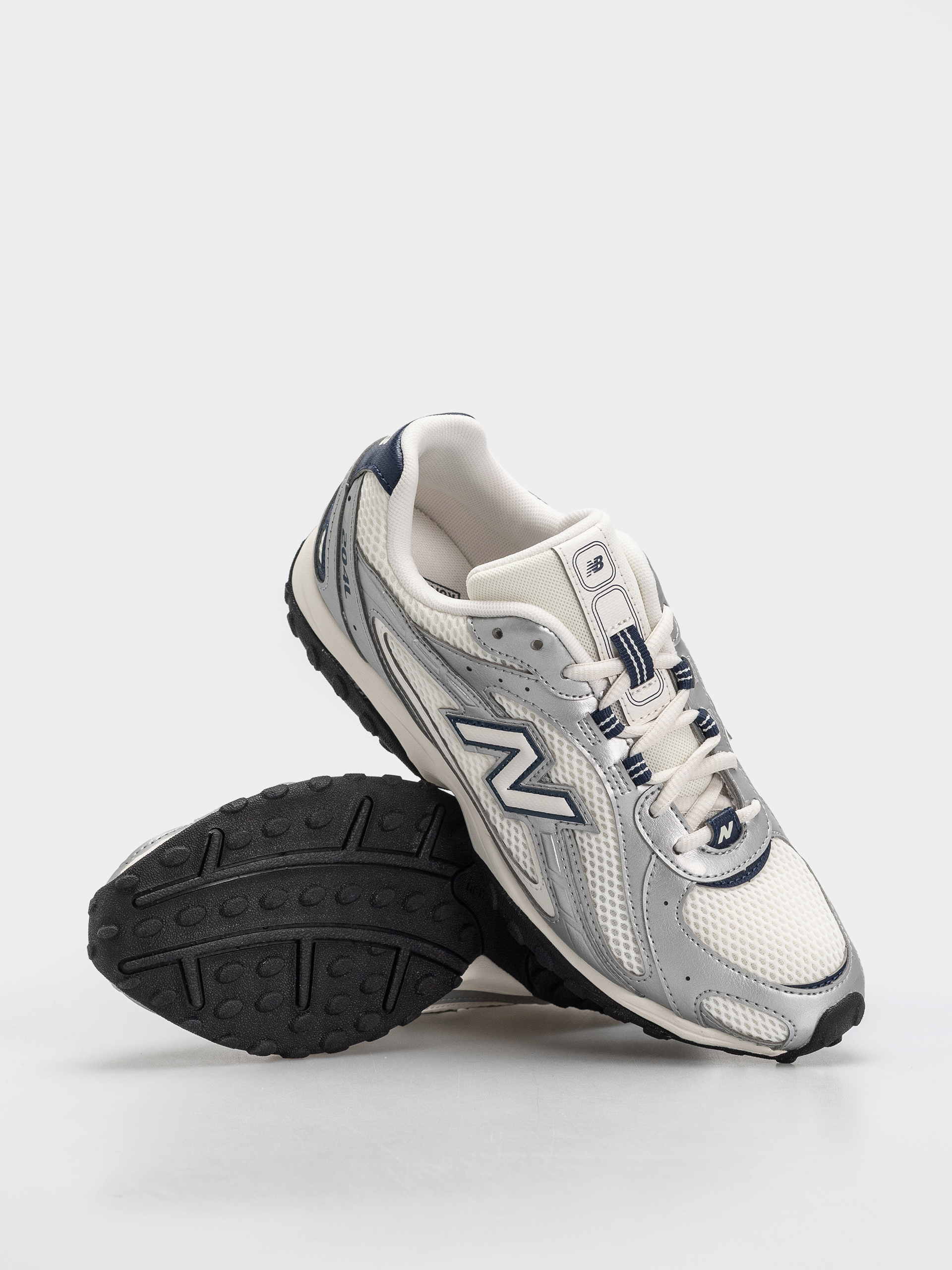 Pantofi New Balance 204L (sea salt/silver metallic/nb navy)