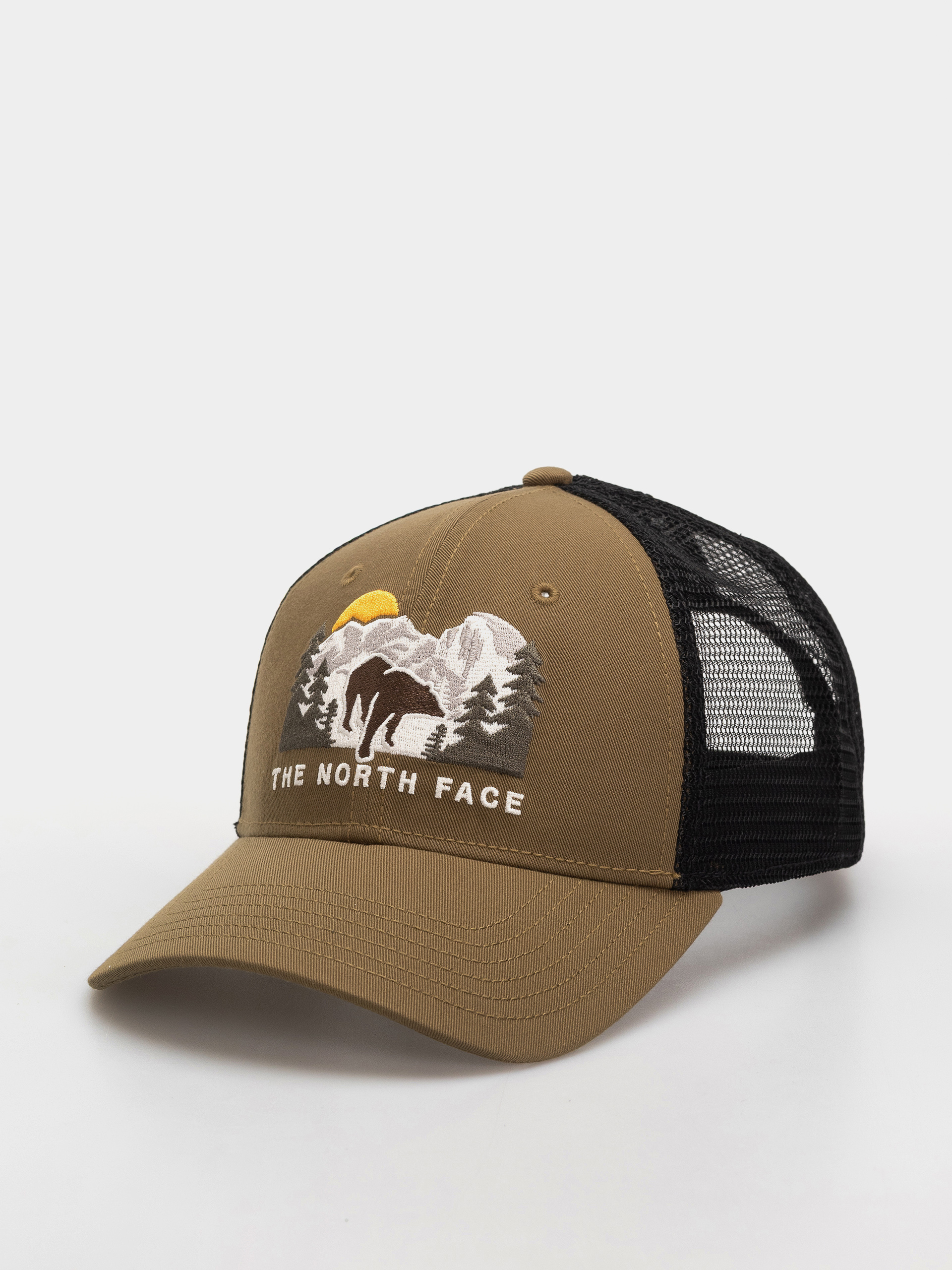 u0218apcu0103 The North Face Embroidered Mudder Trucker (caraway seed/bear graph)