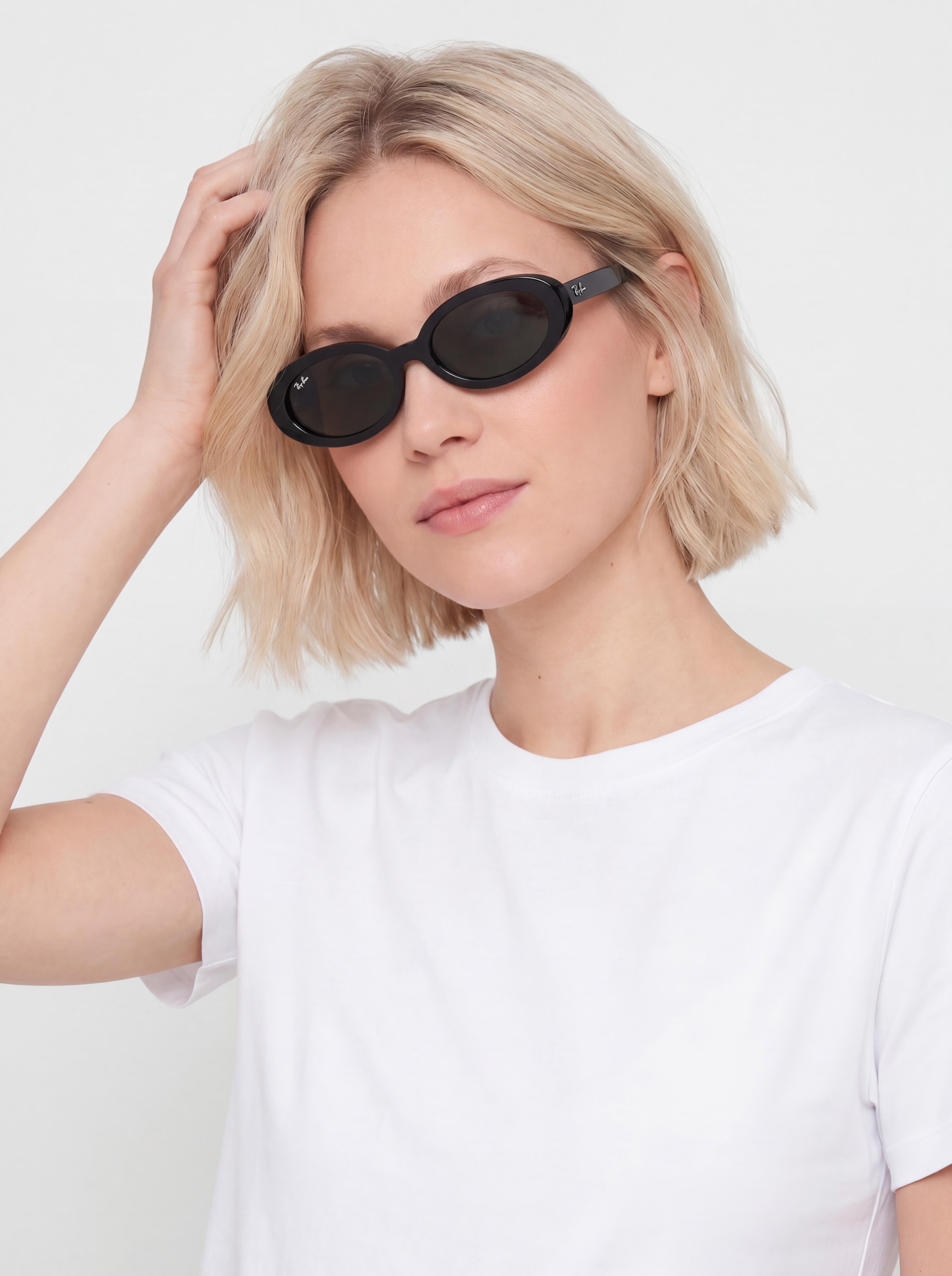 Ochelari de soare Ray-Ban Rb2223 (polerowany czarny/zielony)