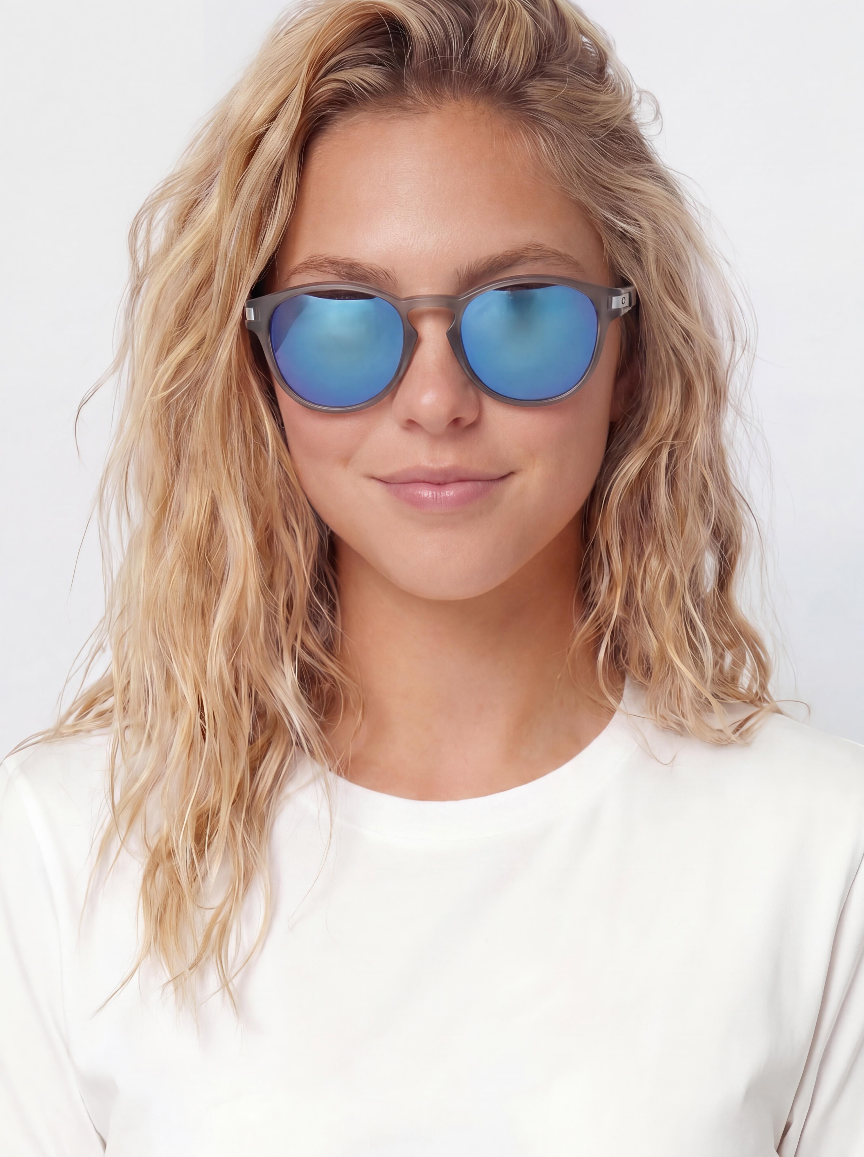 Ochelari de soare Oakley Latch (matte grey ink/prizm sapphr irid polar)