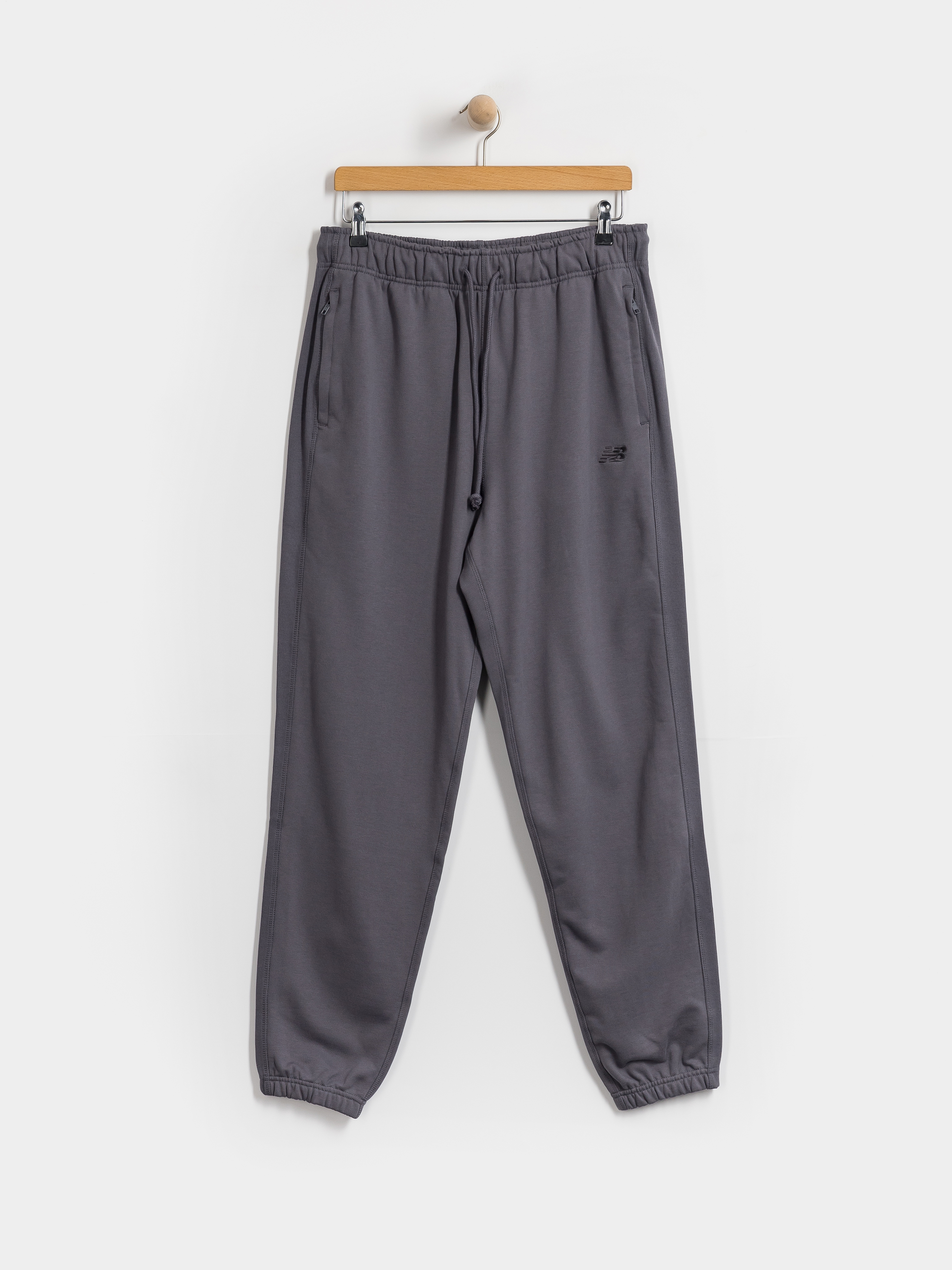 Pantaloni New Balance Athletics French Terry Jogger (neptune grey)