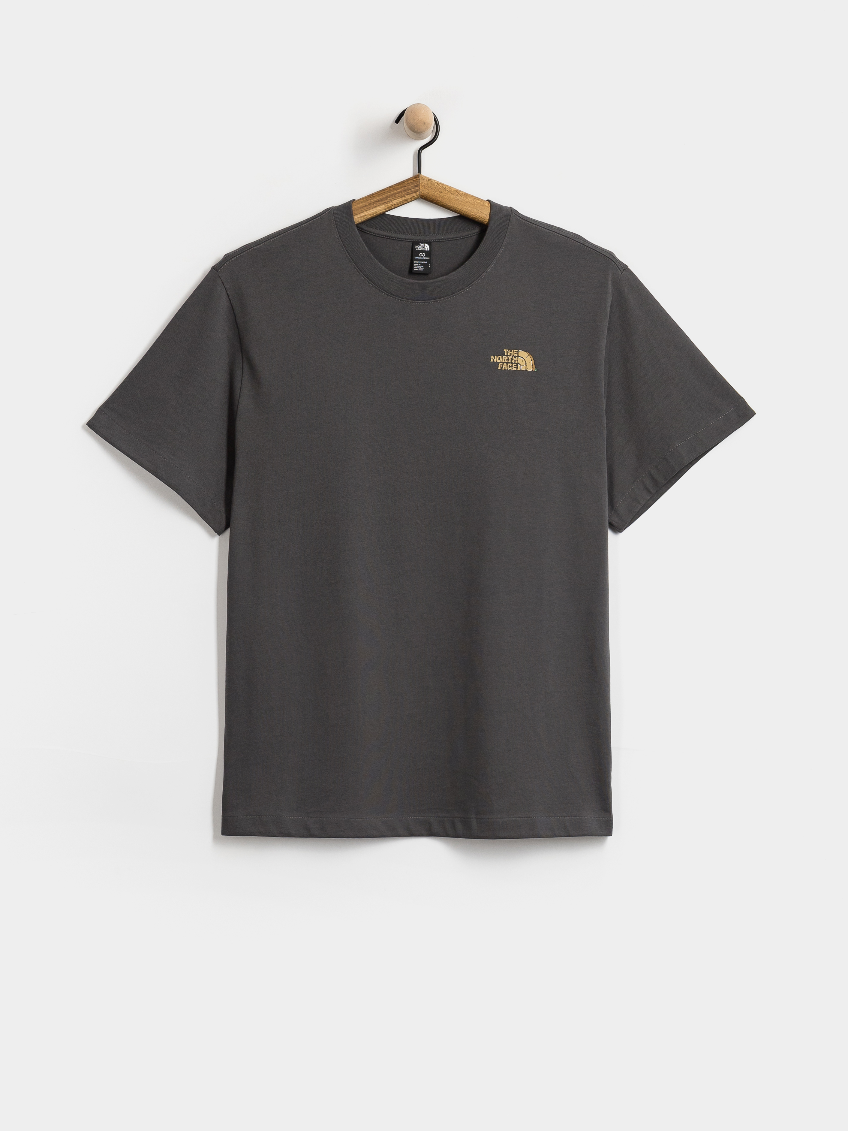 Tricou The North Face Stone Logo Relaxed (anthracite grey)